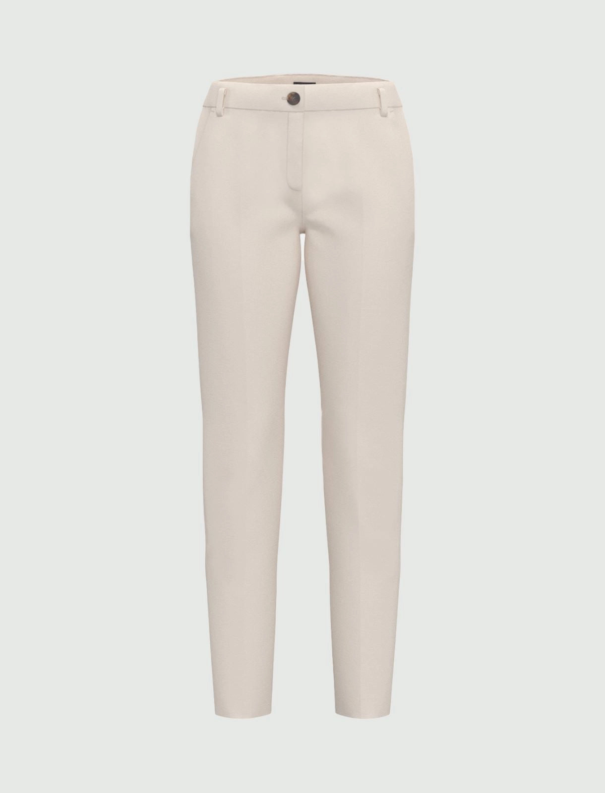 Emme Marella pantalone panna - Premium PANTALONE STRETTO from EMME MARELLA - Just €79.90! Shop now at Amaltea