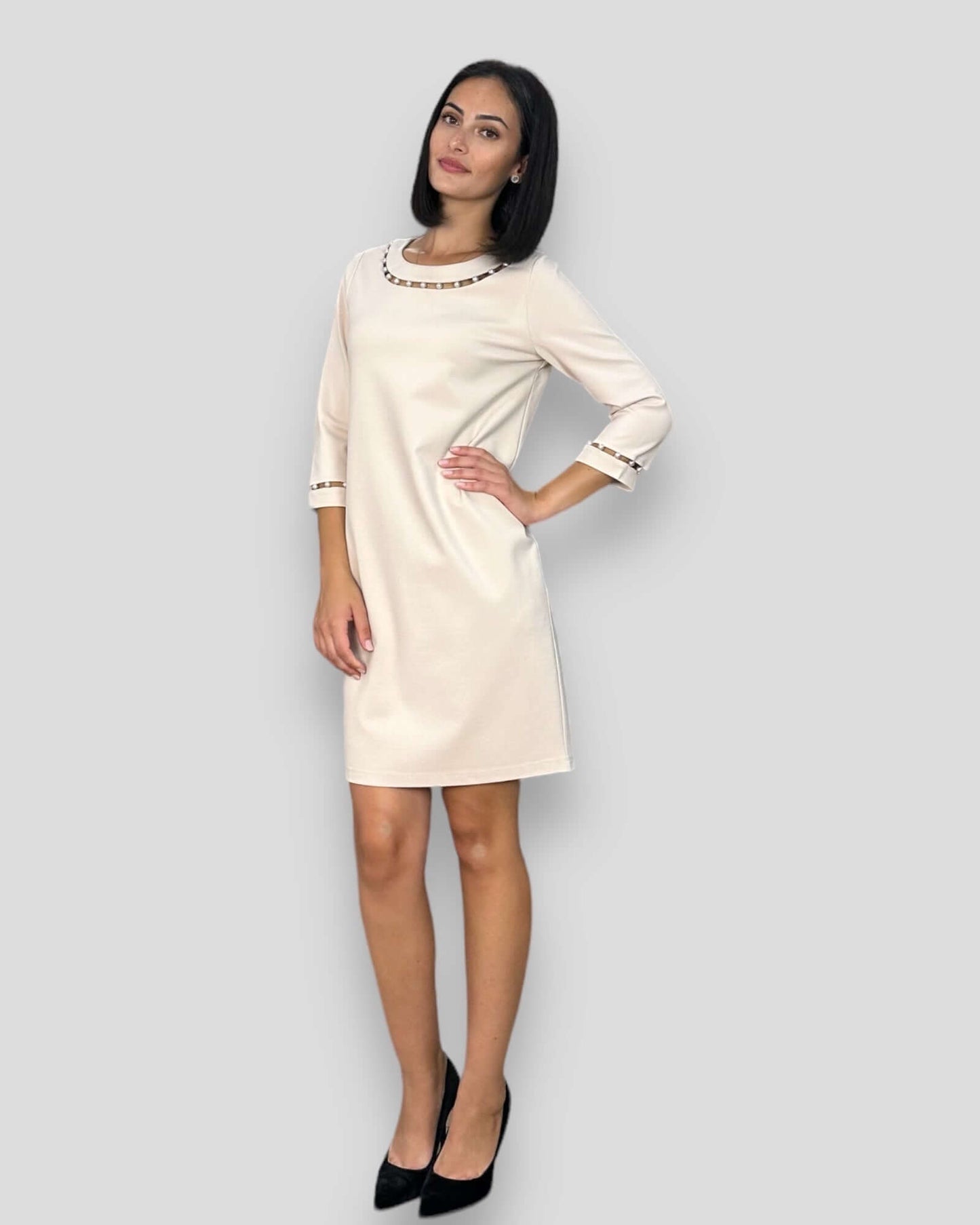 Abito Kocca corto panna - Premium ABITI from KOCCA - Just €115! Shop now at Amaltea