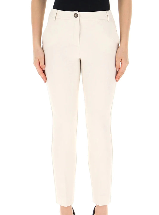 Emme Marella pantalone panna - Premium PANTALONE STRETTO from EMME MARELLA - Just €79.90! Shop now at Amaltea