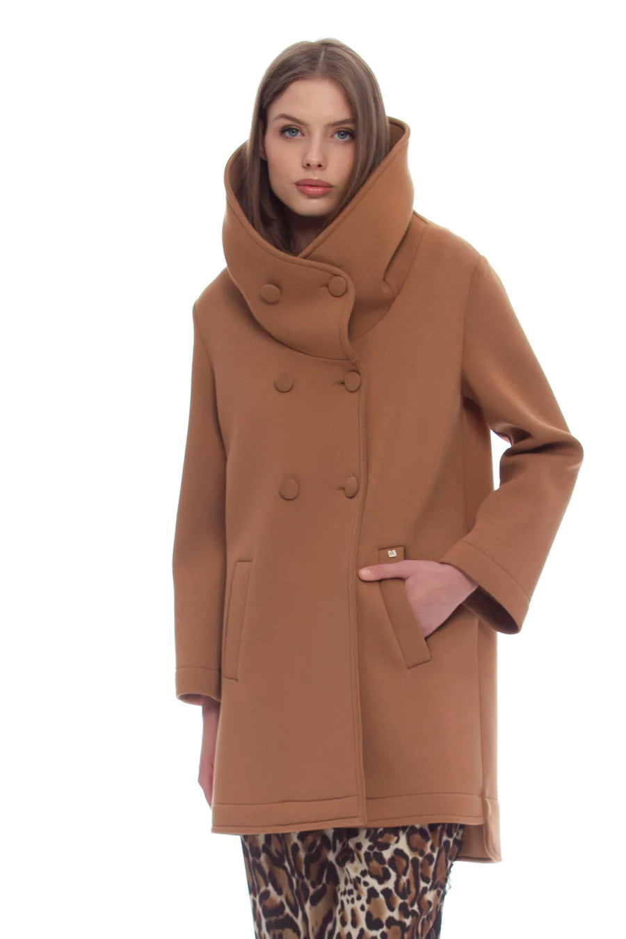 Cappotto cammello kocca discount