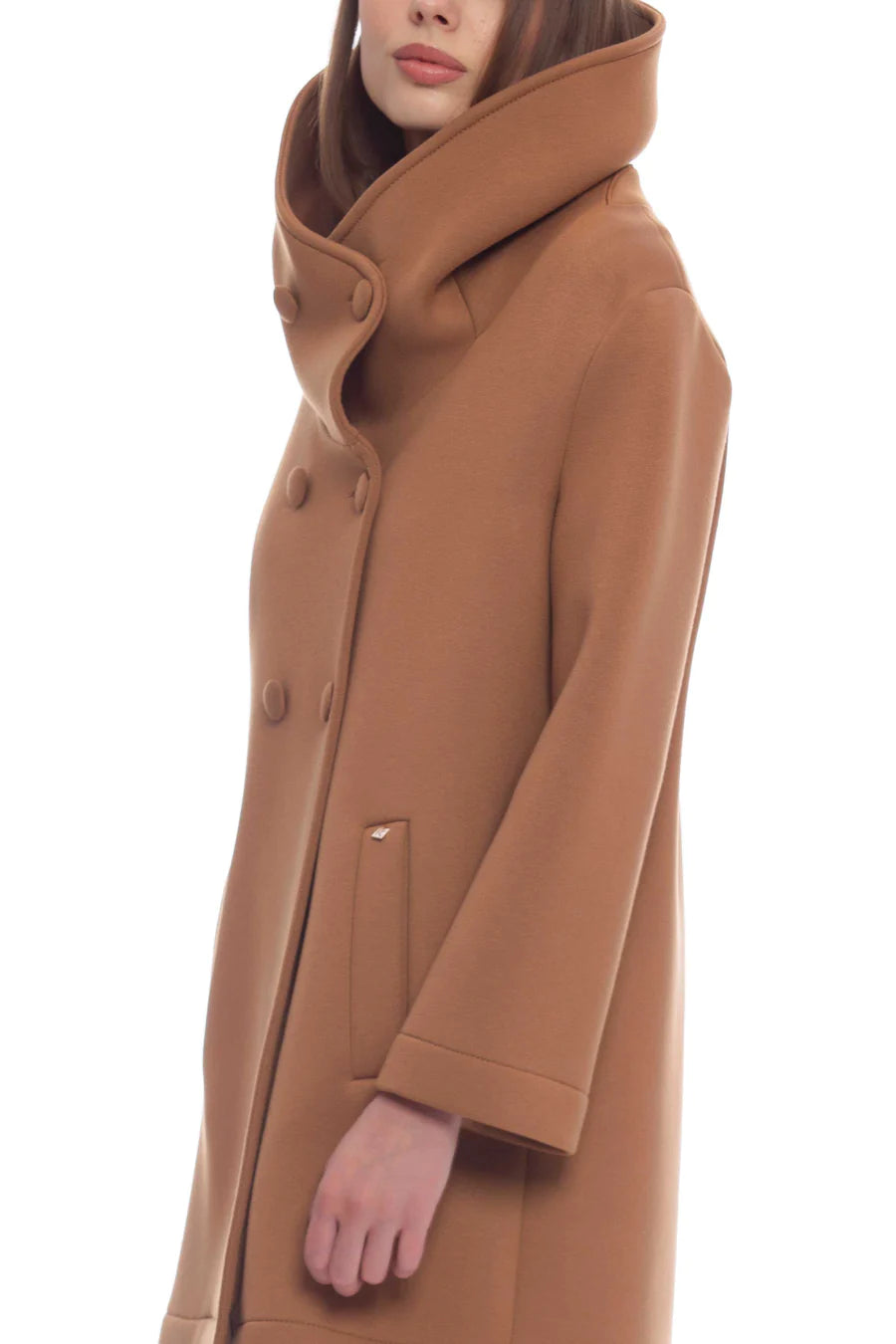 Kocca cappotto corto cammello - Premium CAPOSPALLA from KOCCA - Just €200! Shop now at Amaltea