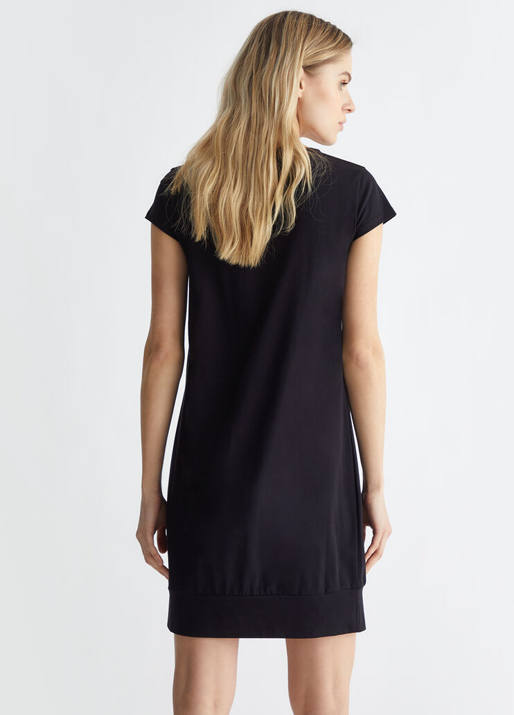 Abito Liu Jo logo maculato retro