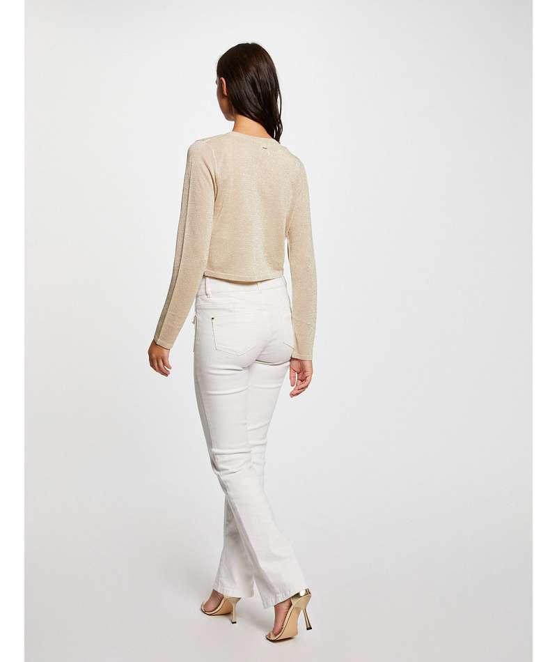 Cardigan oro Morgan de toi