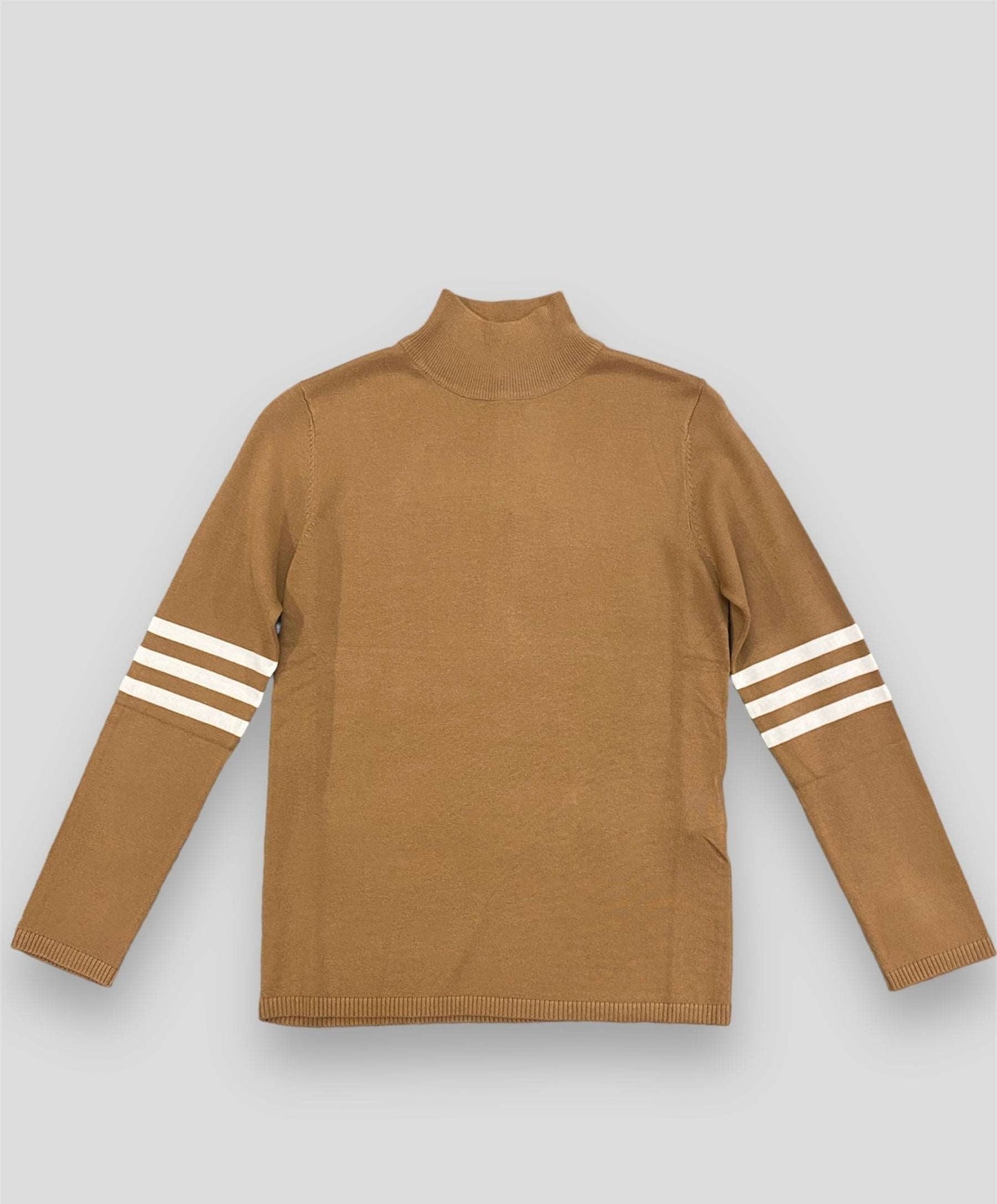 Maglia Emme Marella collo alto cammello - Premium MAGLIE from EMME MARELLA - Just €79.90! Shop now at Amaltea