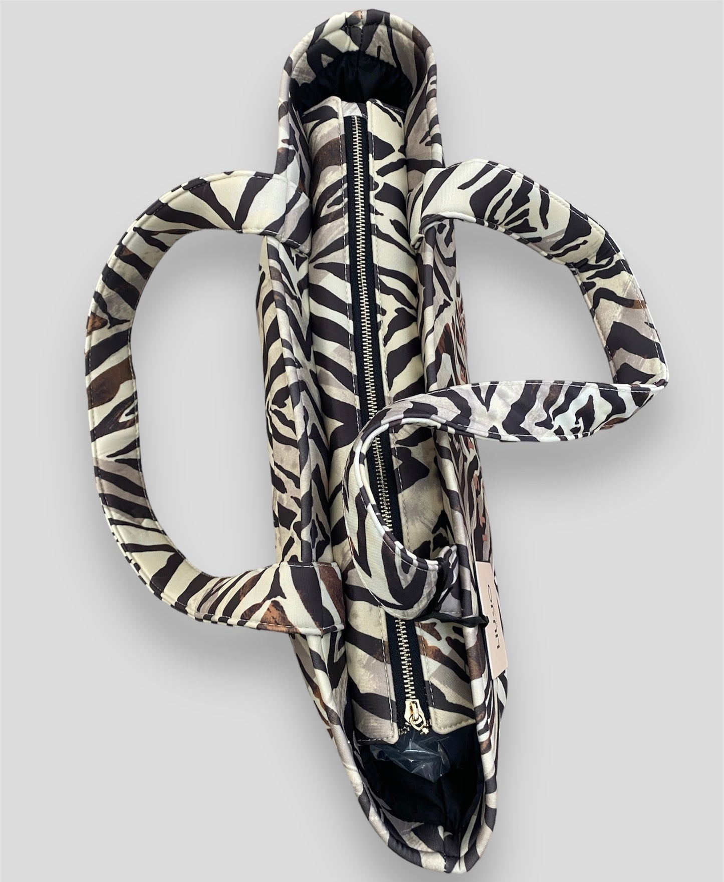 Borsa mare Liu Jo zebrata dettaglio