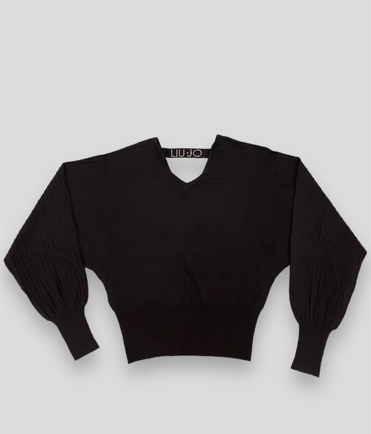 Liu Jo maglia incrocio nera - Premium MAGLIE from LIU JO - Just €119! Shop now at Amaltea