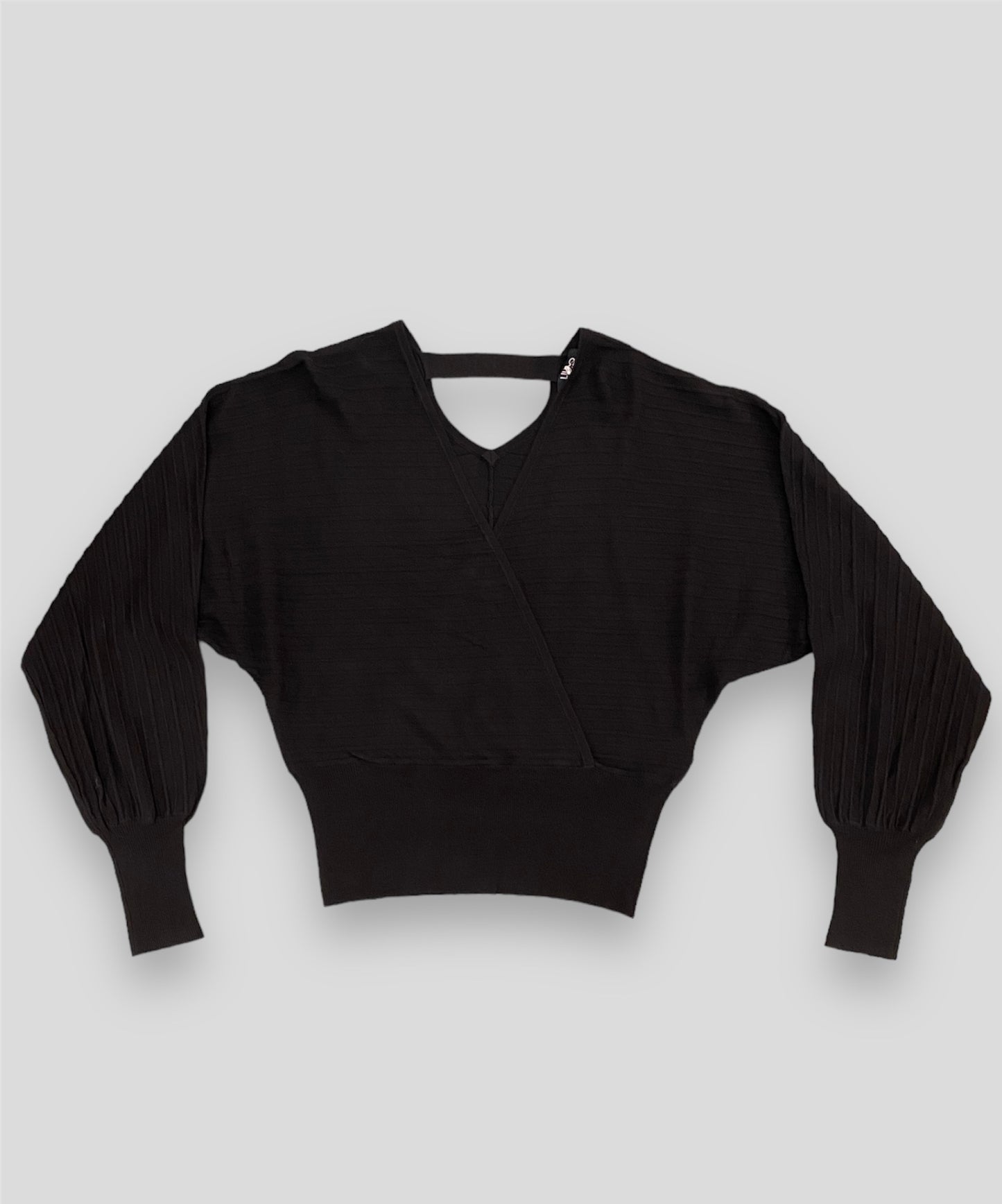 Liu Jo maglia incrocio nera - Premium MAGLIE from LIU JO - Just €119! Shop now at Amaltea