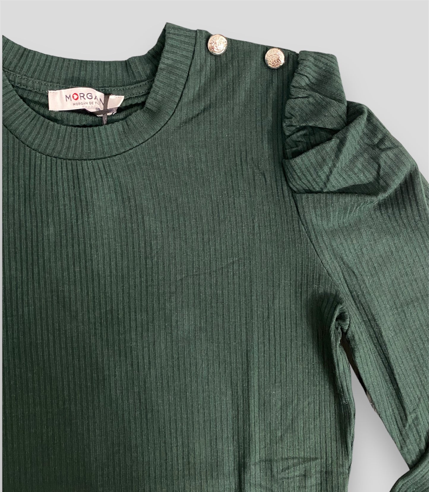 Morgan de toi maglia verde laterale