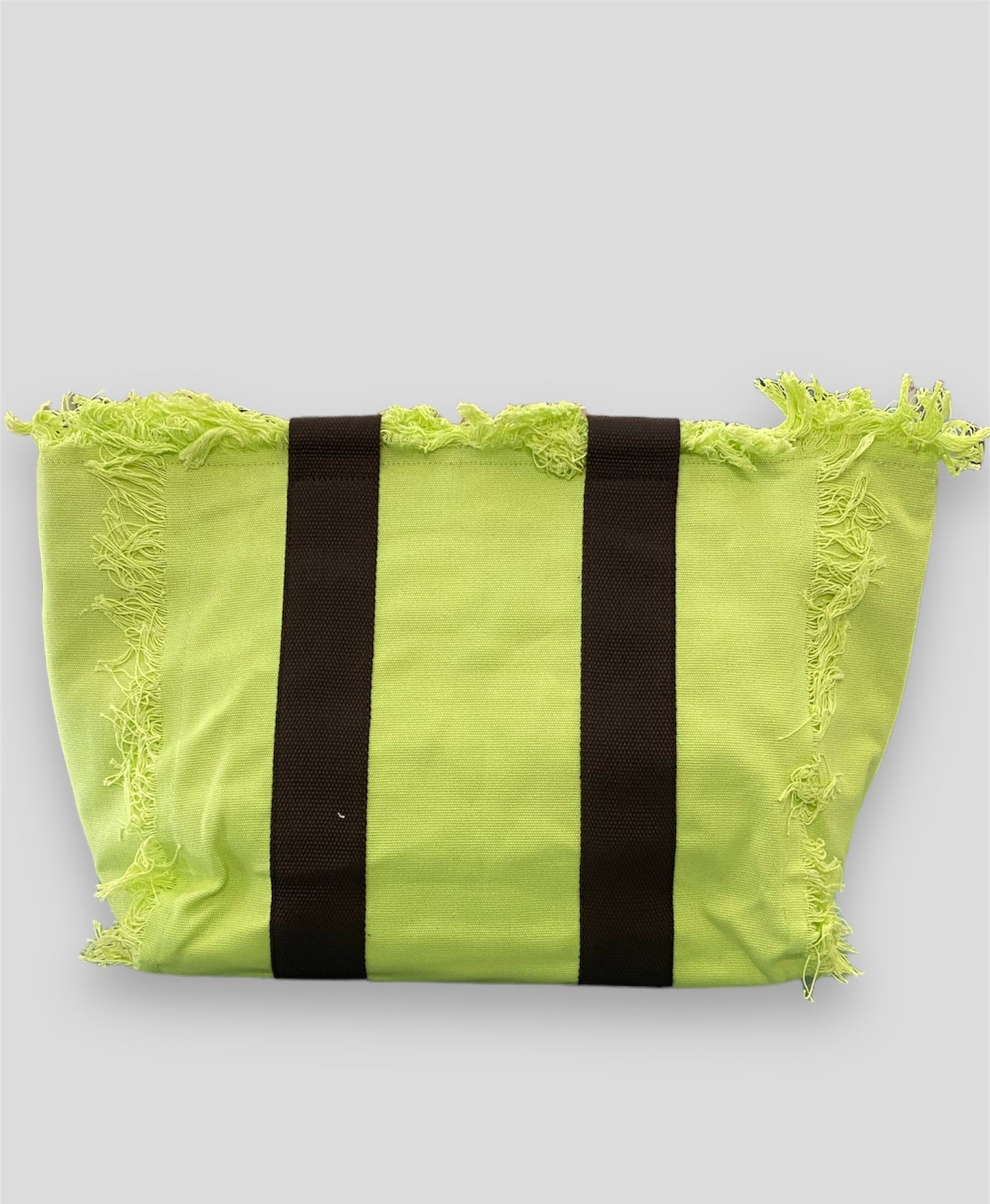 Borsa mare Liu Jo verde acido retro