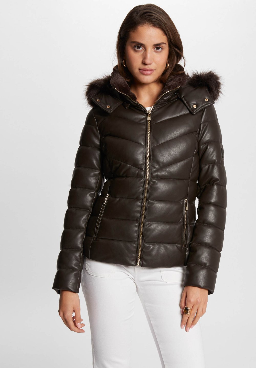 Giubbotto_ecopelle_Morgan_frontale