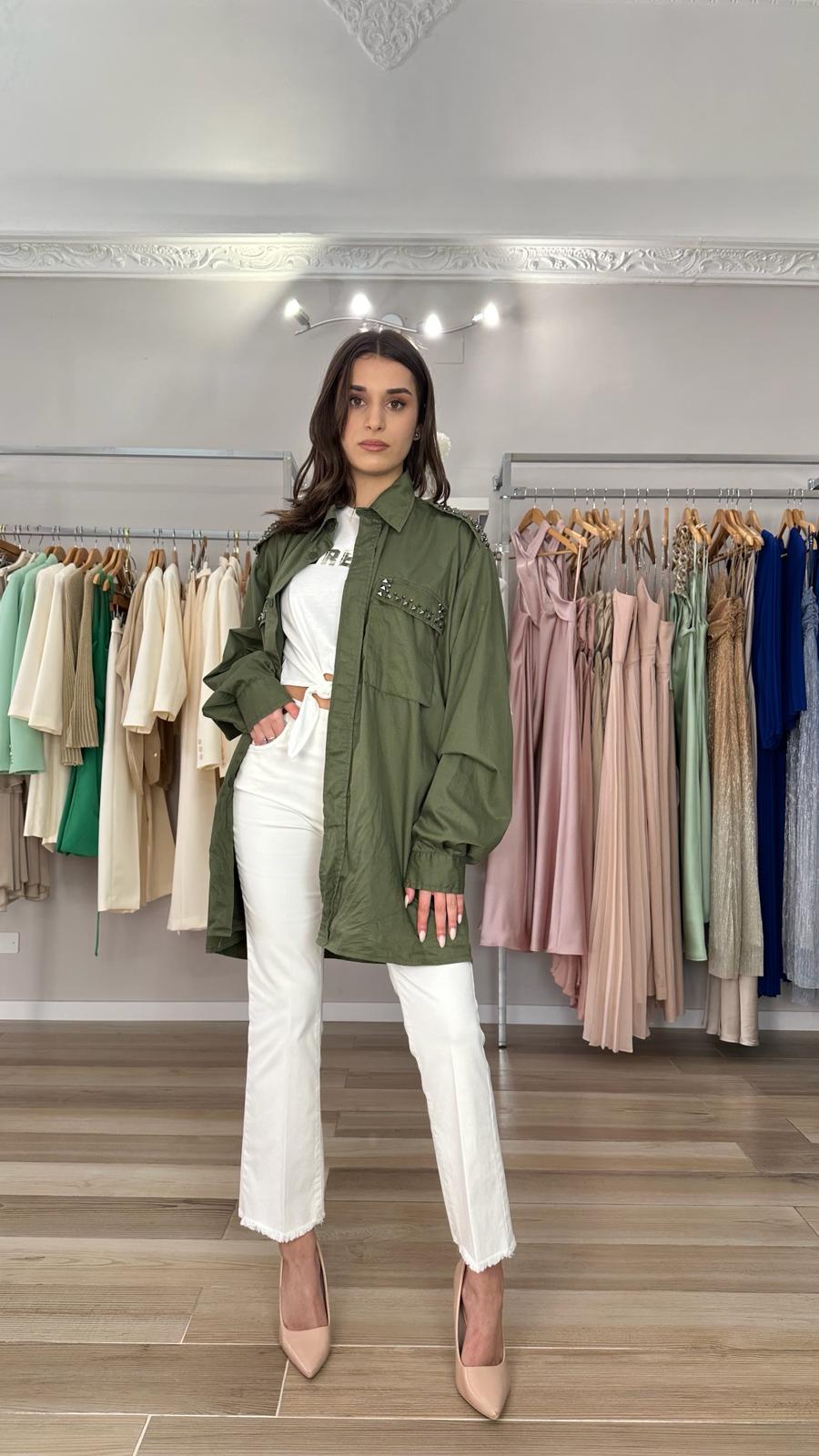 Souvenir camicia con borchie