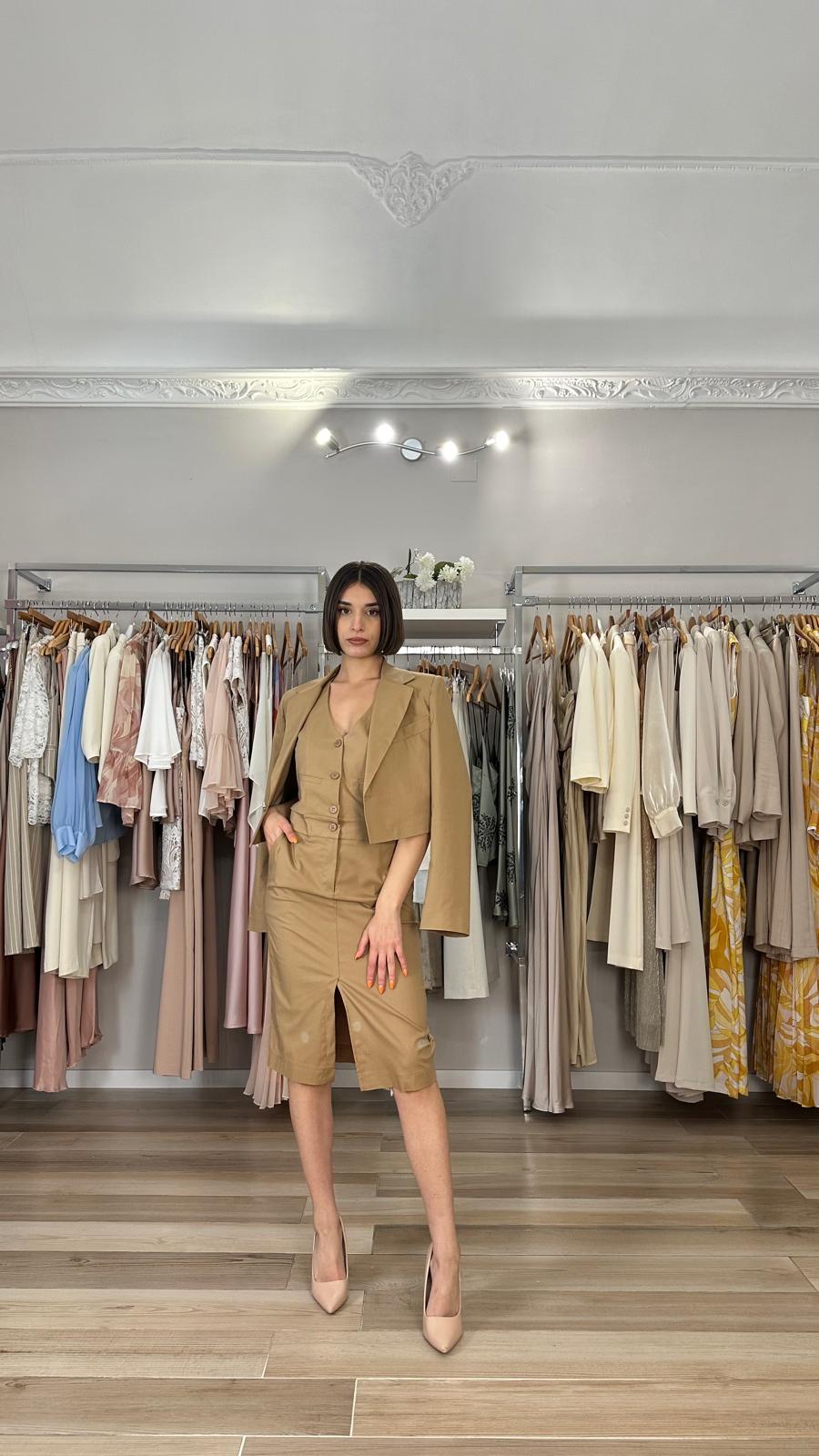 Susy mix abito cut-out