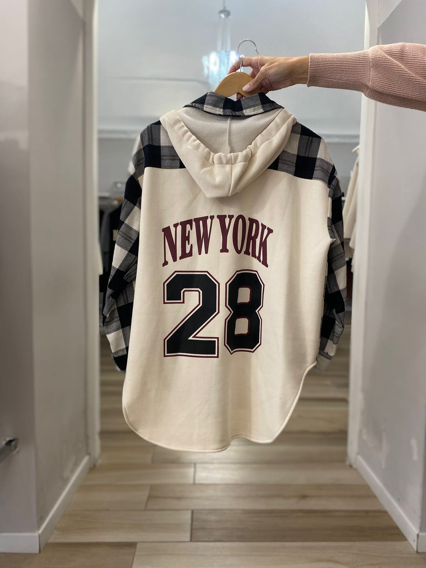 Susy mix camica a quadroni