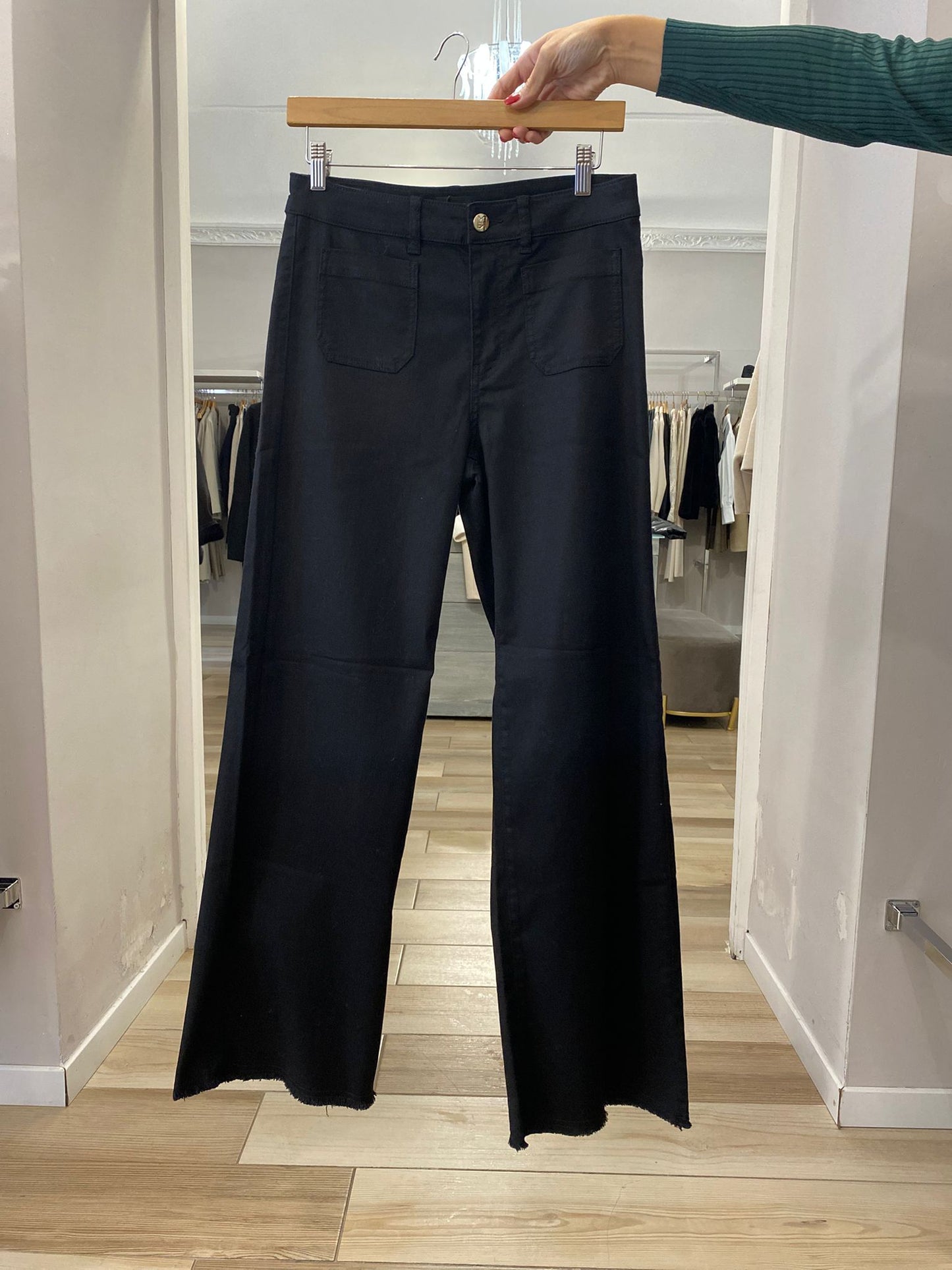 Jeans Emme Marella largo nero