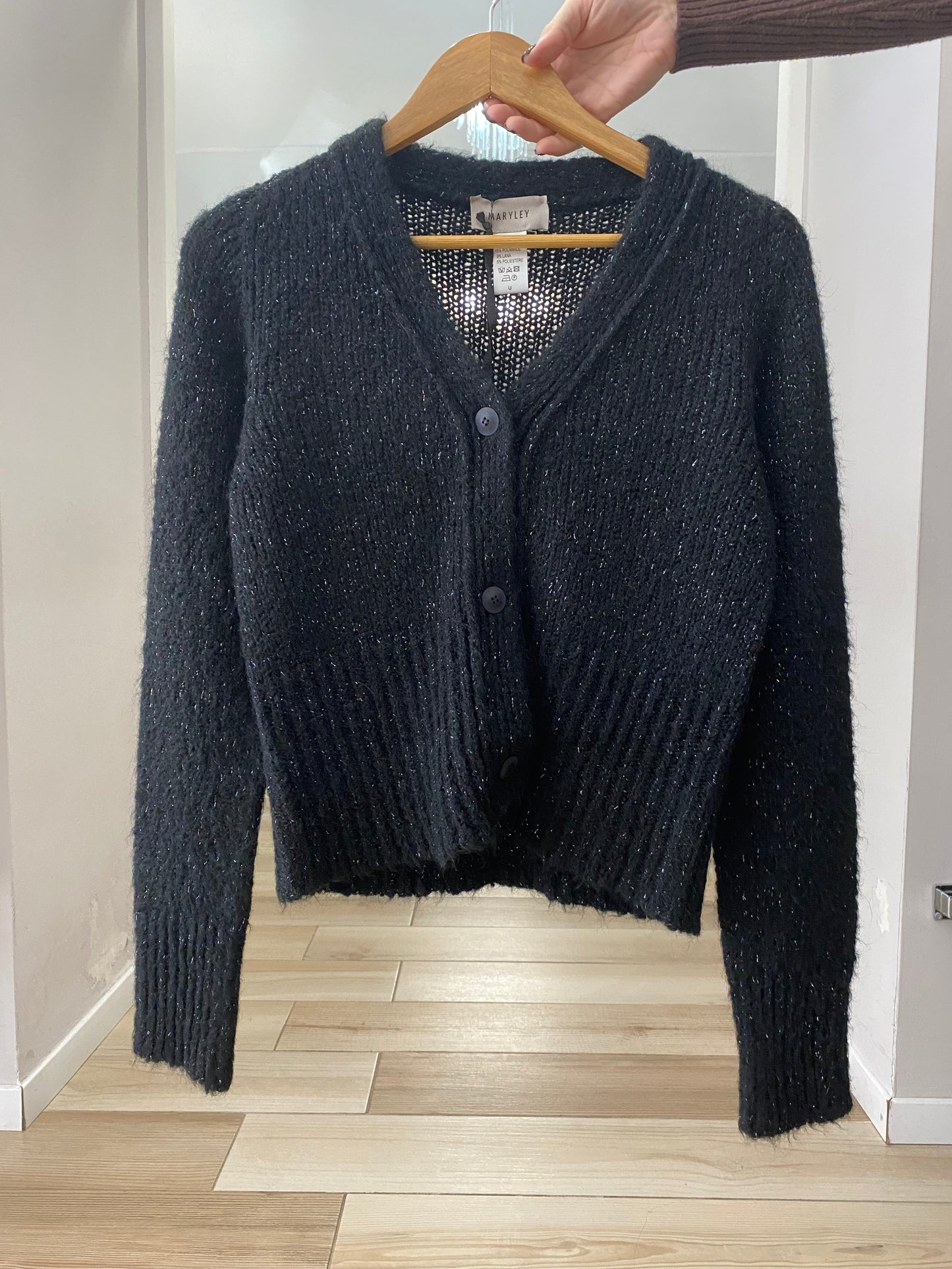 Cardigan in lurex maryley