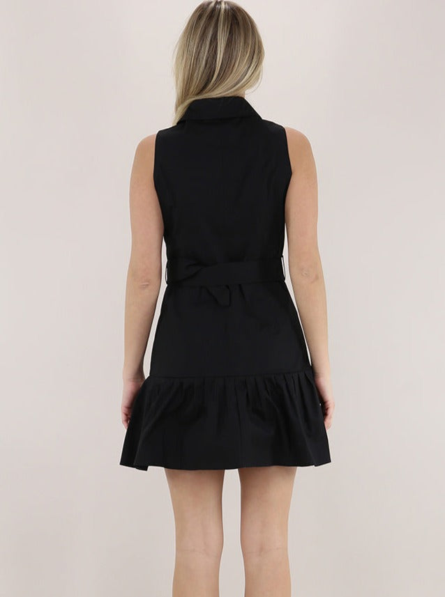 Kocca abito corto nero retro