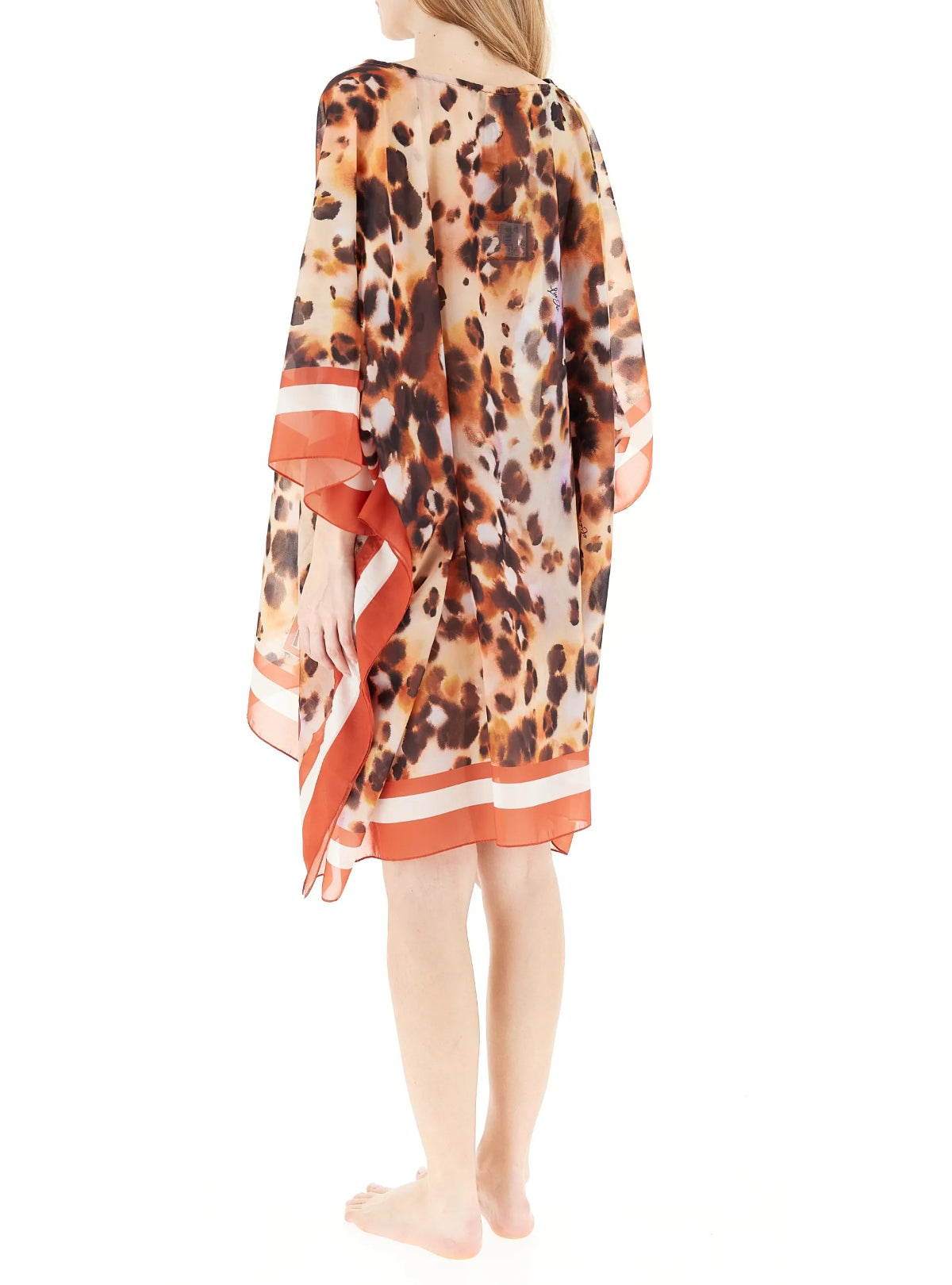 Liu Jo caftano animalier marrone