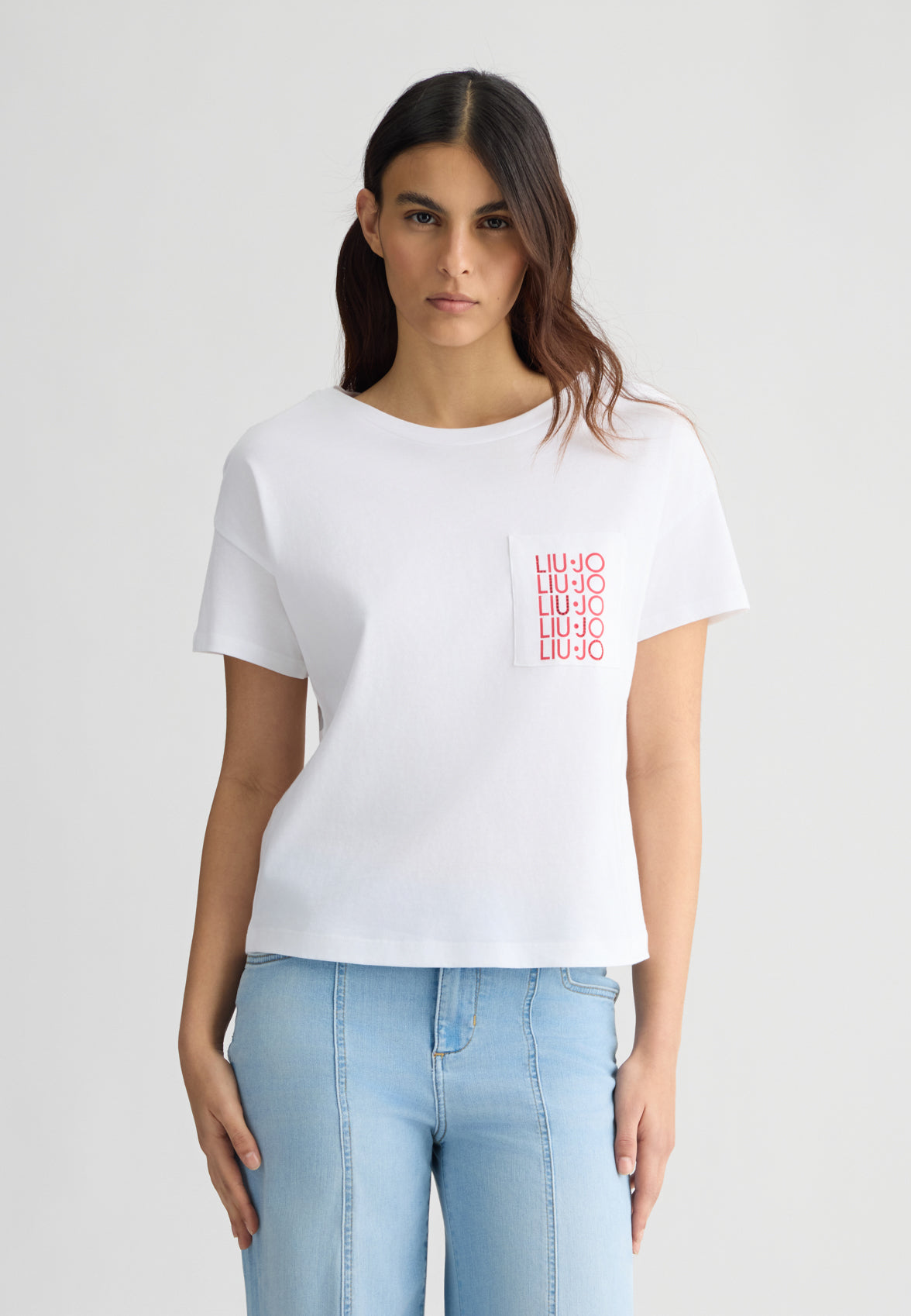 LiuJot-shirtbiancataschinologofrontale