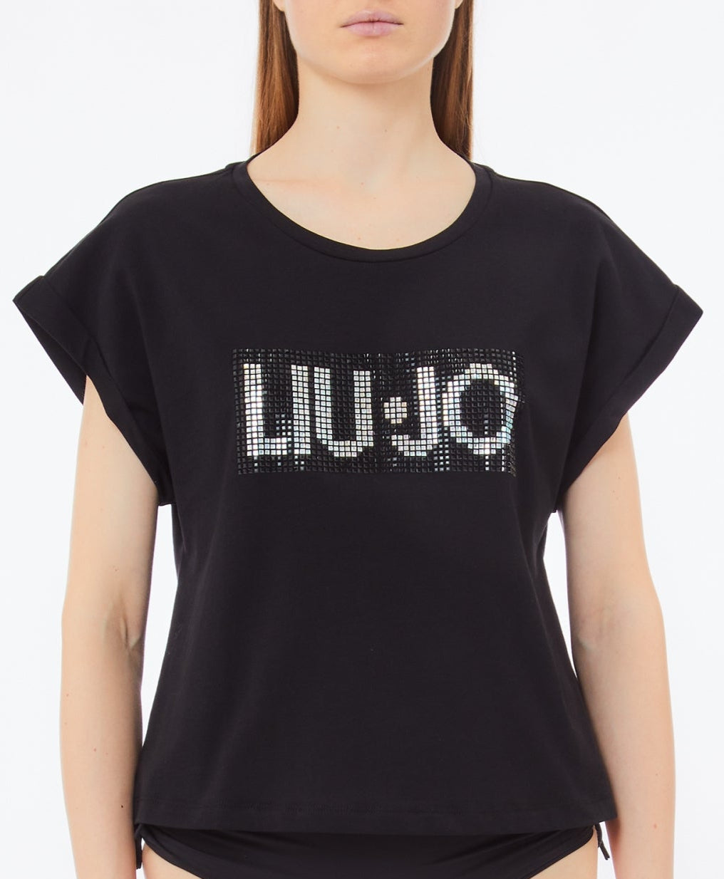 LiuJot-shirtneramaxilogostrassfrontale
