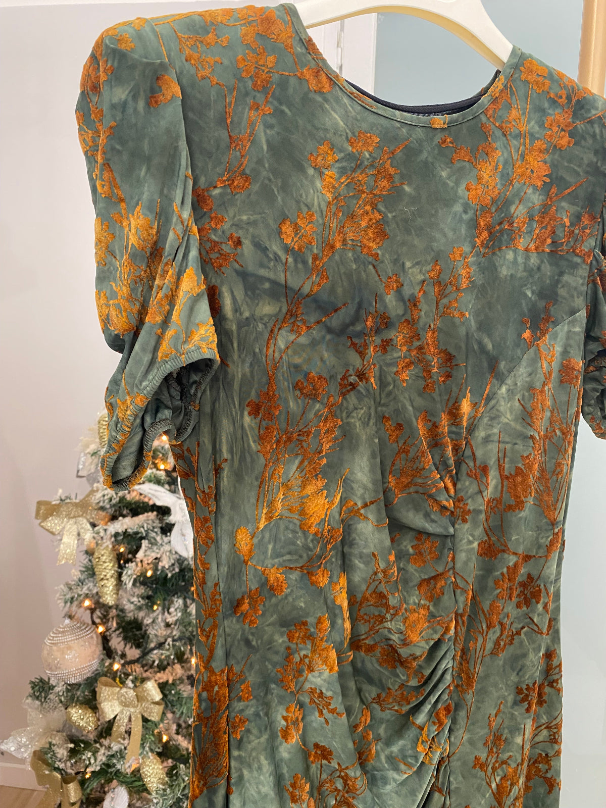 Maryley abito lungo in velluto