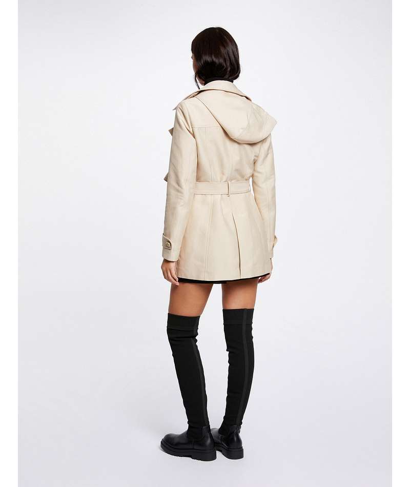 Morgan de toi trench beige retro