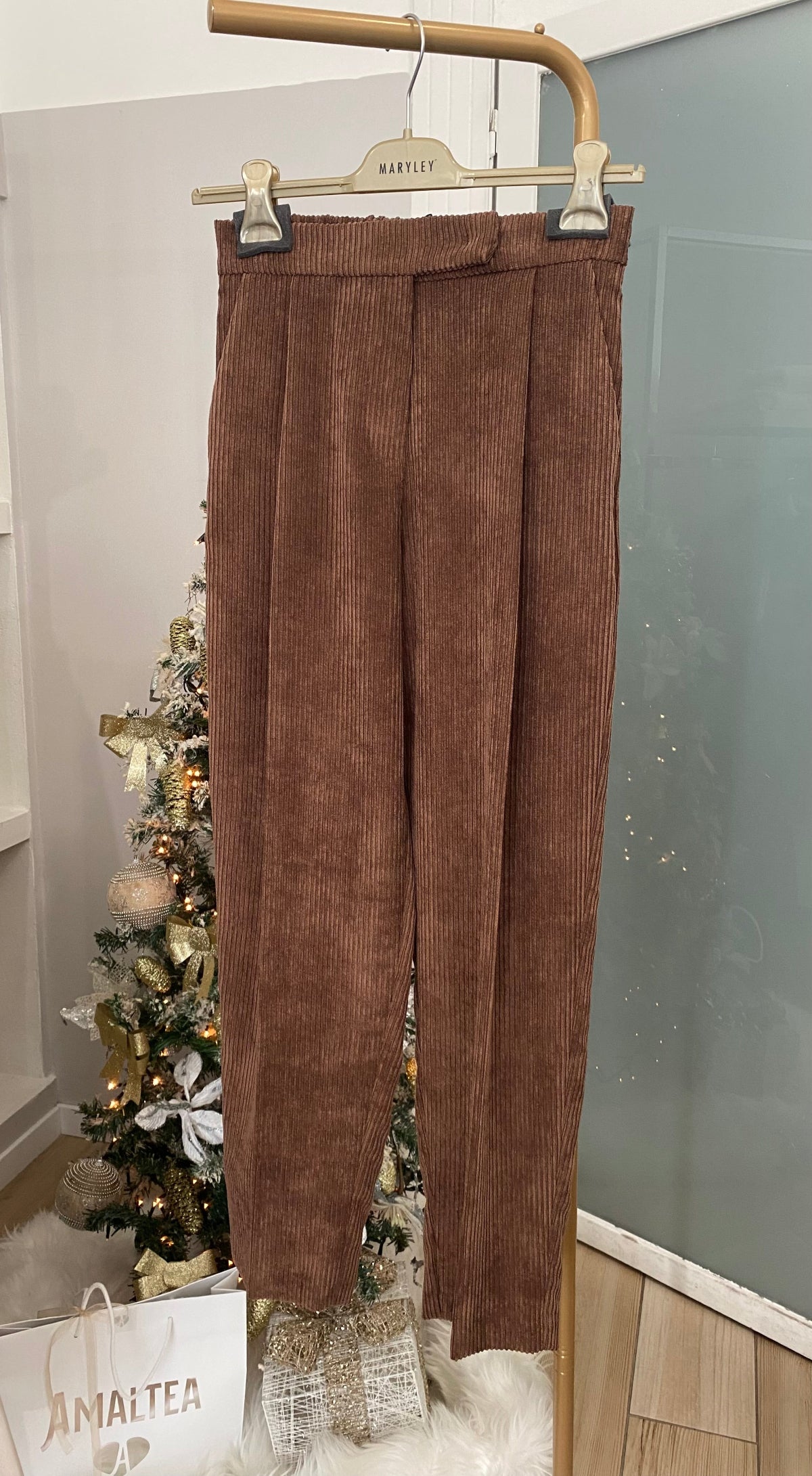 Pantalone Maryley in velluto