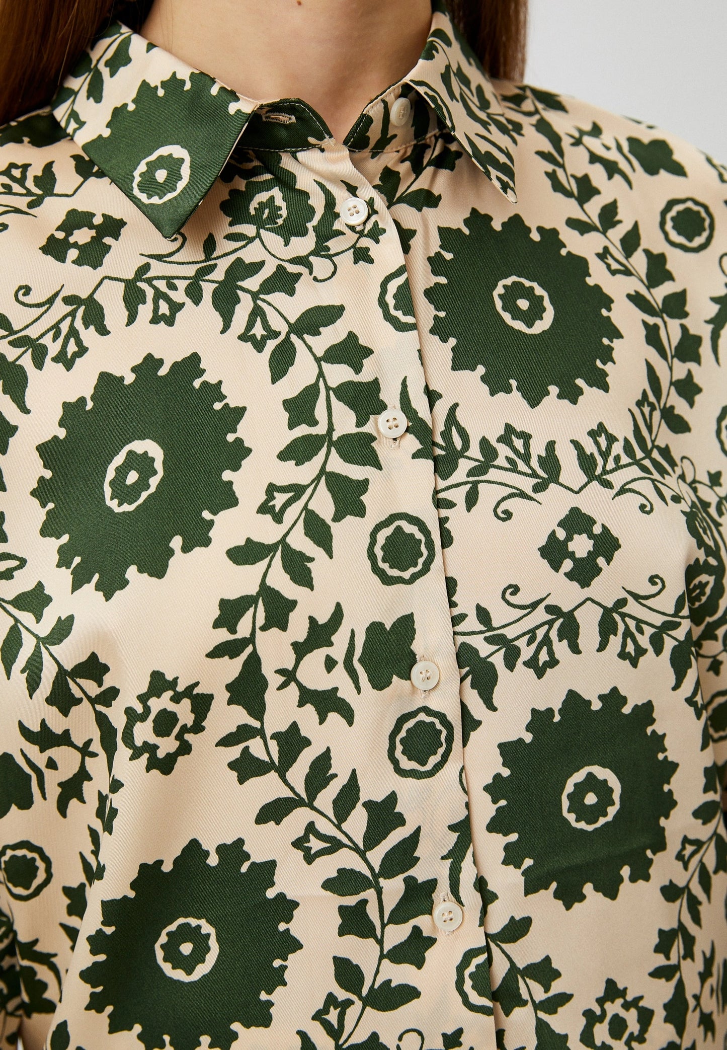 Camicia floreale Emme Marella dettaglio