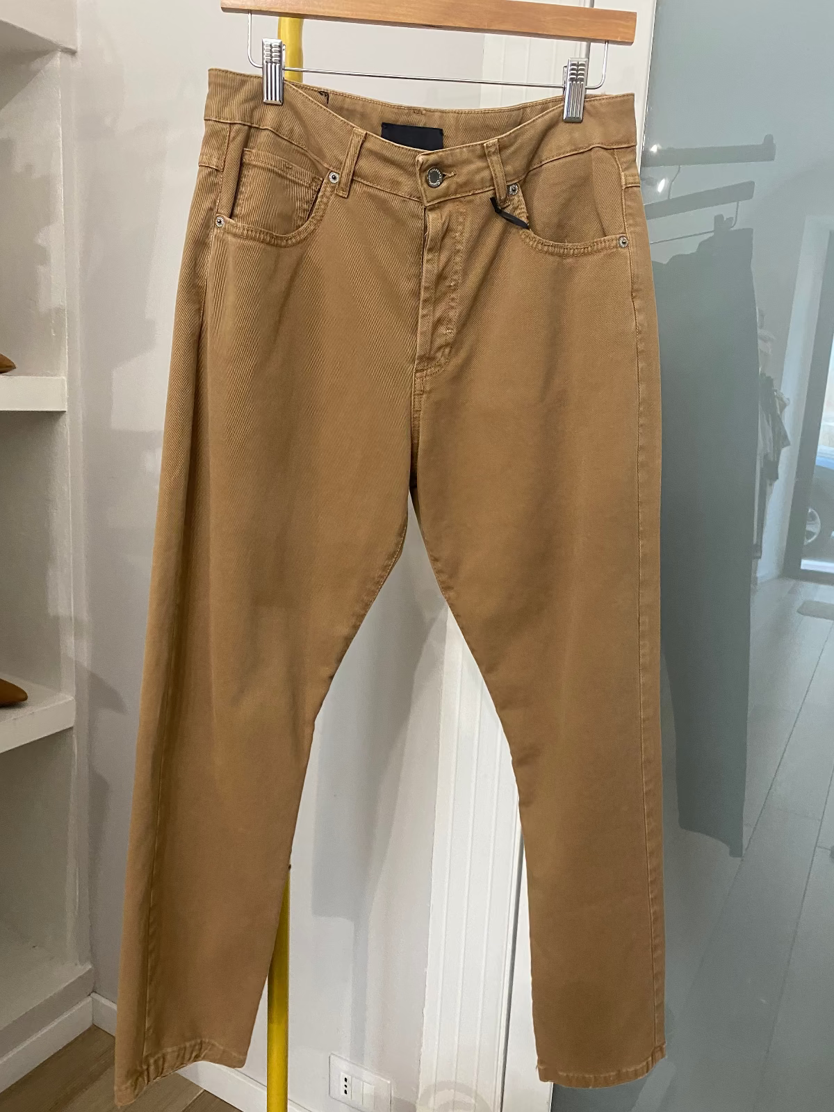 Souvenir jeans dritto cammello