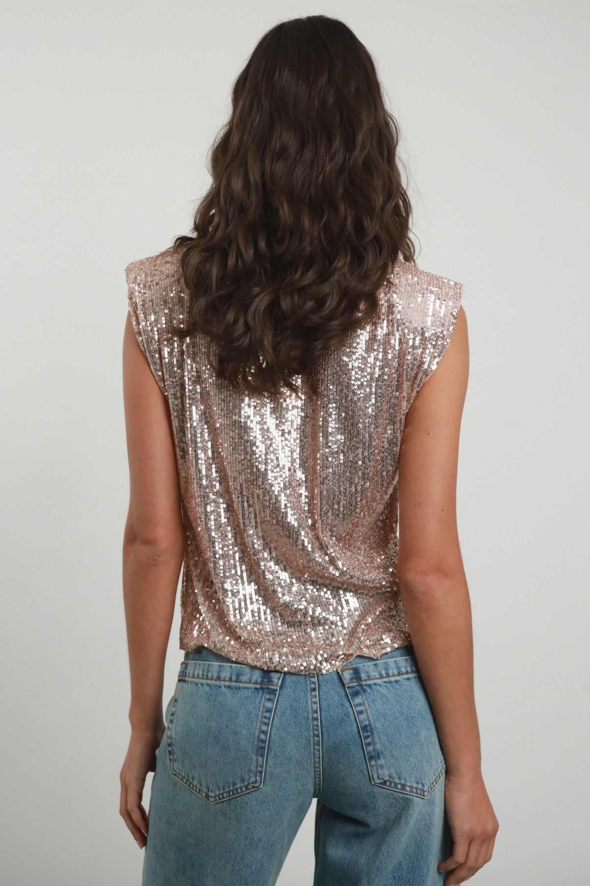 Susymixtopinpaillettesrosaretro