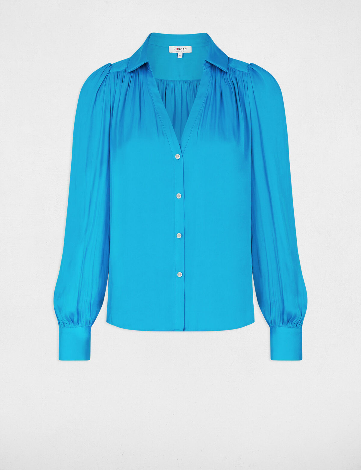 Morgan de toi camicia ottanio dettaglio