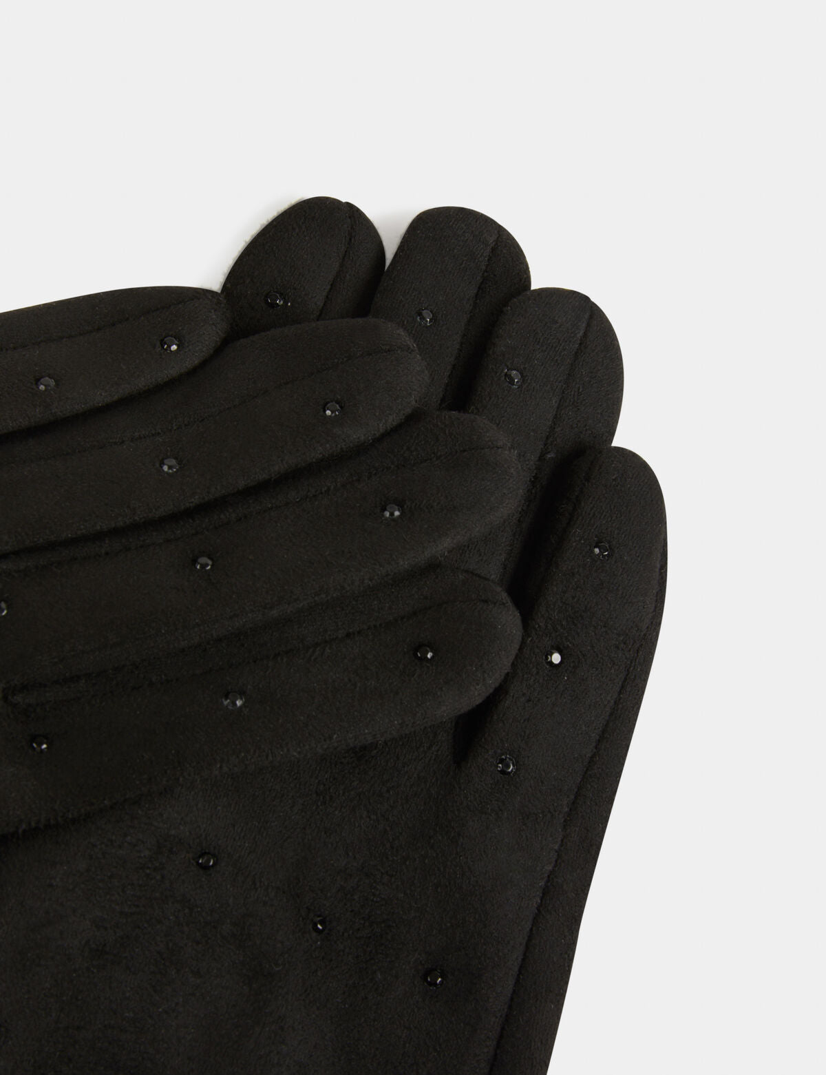 Morgan de toi guanti neri con ecopelliccia - Premium ACCESSORI VARI from MORGAN DE TOI - Just €19! Shop now at Amaltea