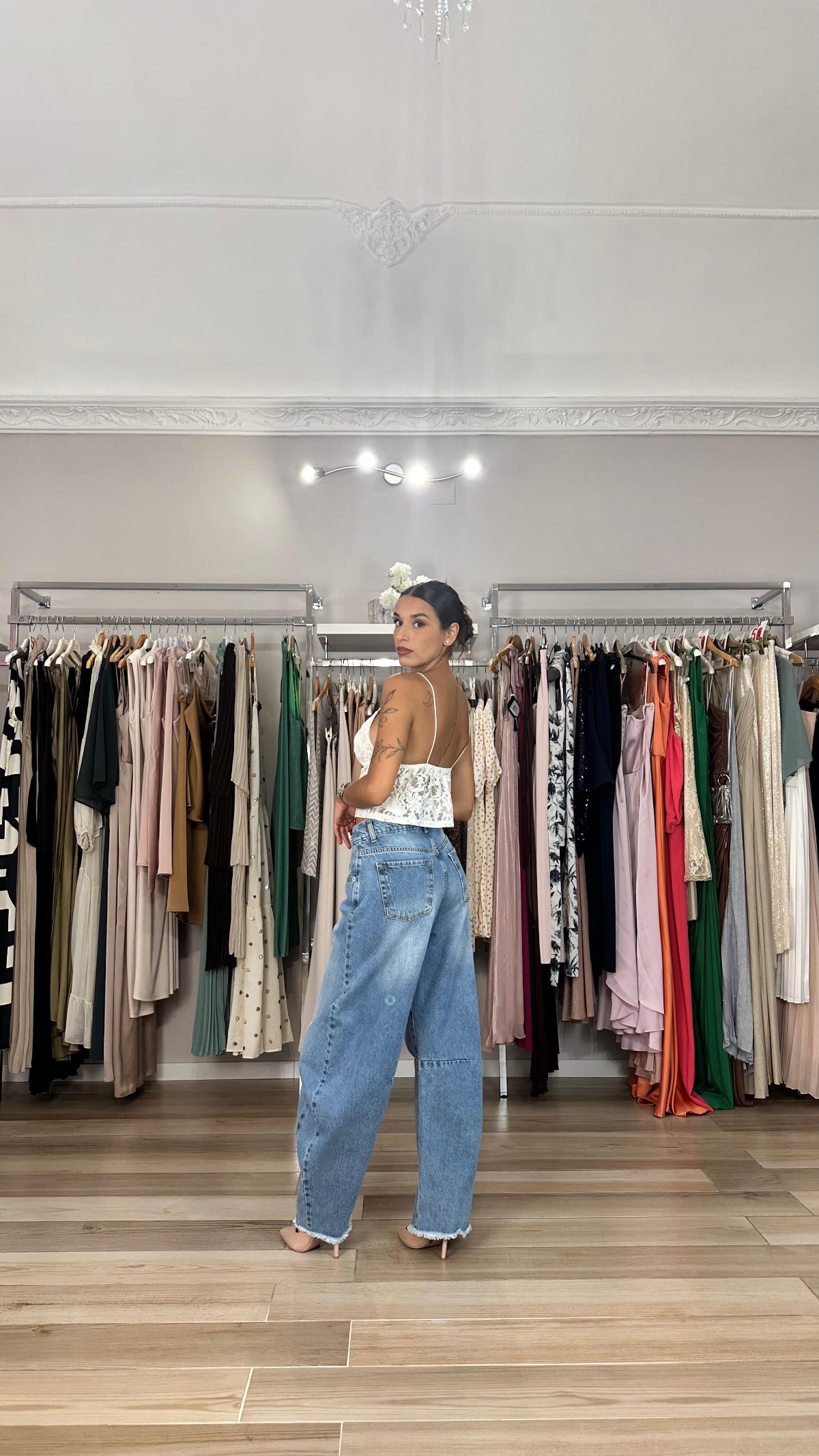 jeans susy mix barrel-dietro