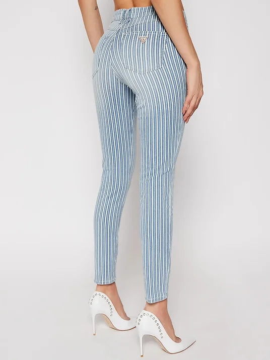 Guess jeans chiaro a righe - Premium jeans from Guess - Just €32.97! Shop now at Amaltea