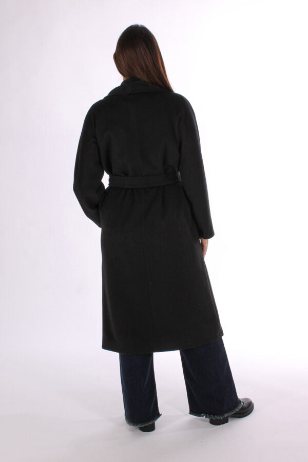 Emme Marella cappotto lungo nero - Premium CAPOSPALLA from EMME MARELLA - Just €199.90! Shop now at Amaltea