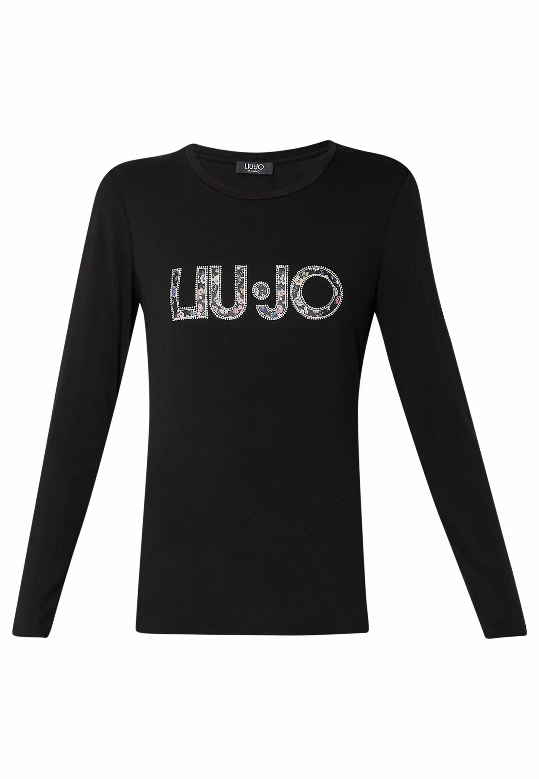 T-shirt  logo liu jo floreale - Premium MAGLIE from LIU JO - Just €65! Shop now at Amaltea