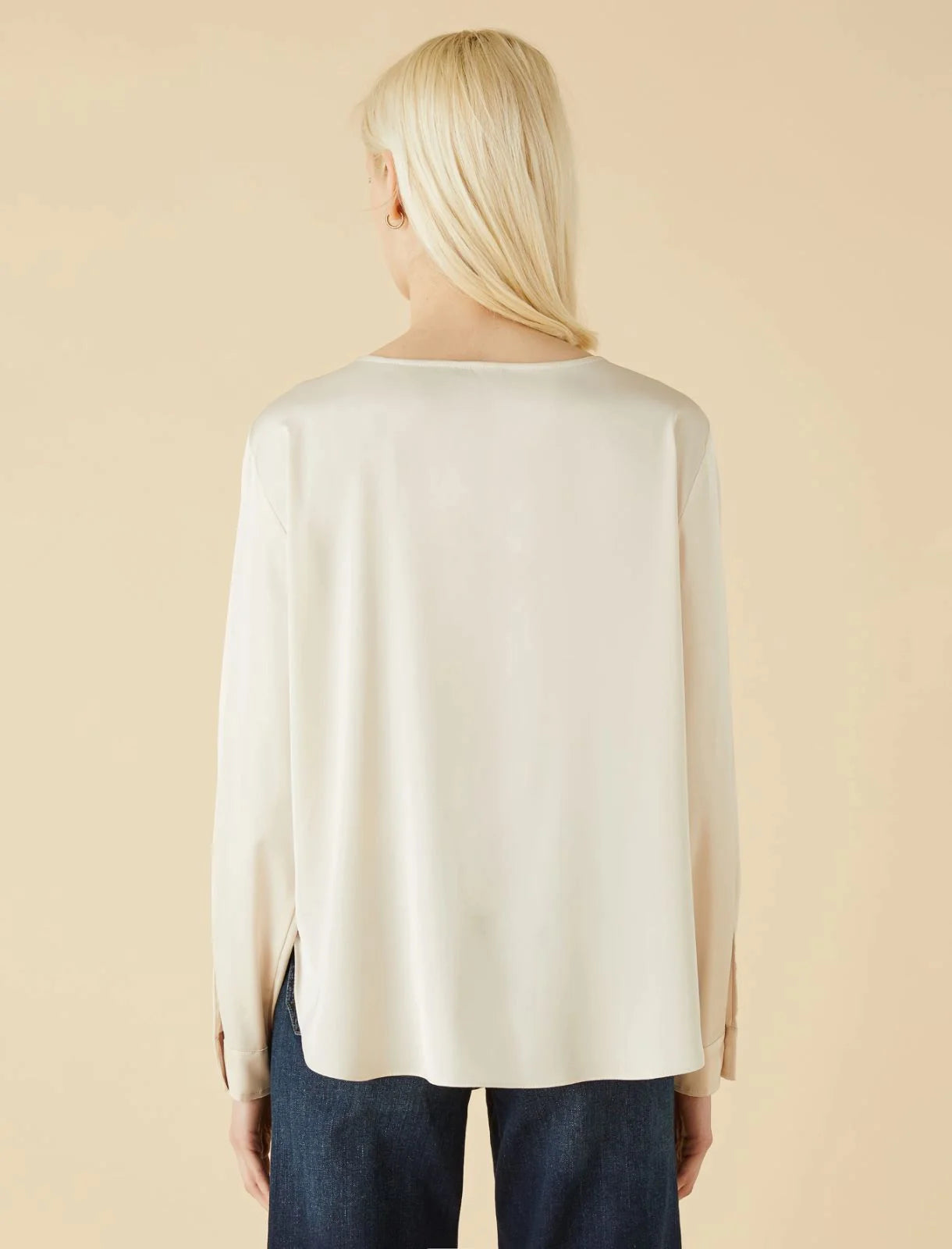 Emme Marella blusa in raso - Premium BLUSA from EMME MARELLA - Just €69.90! Shop now at Amaltea