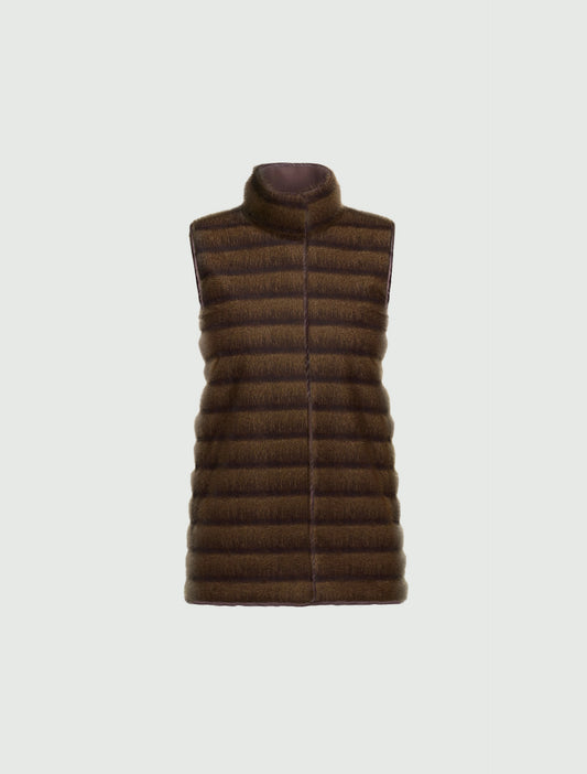 Emme Marella gilet pelliccia - EMMBACCANO