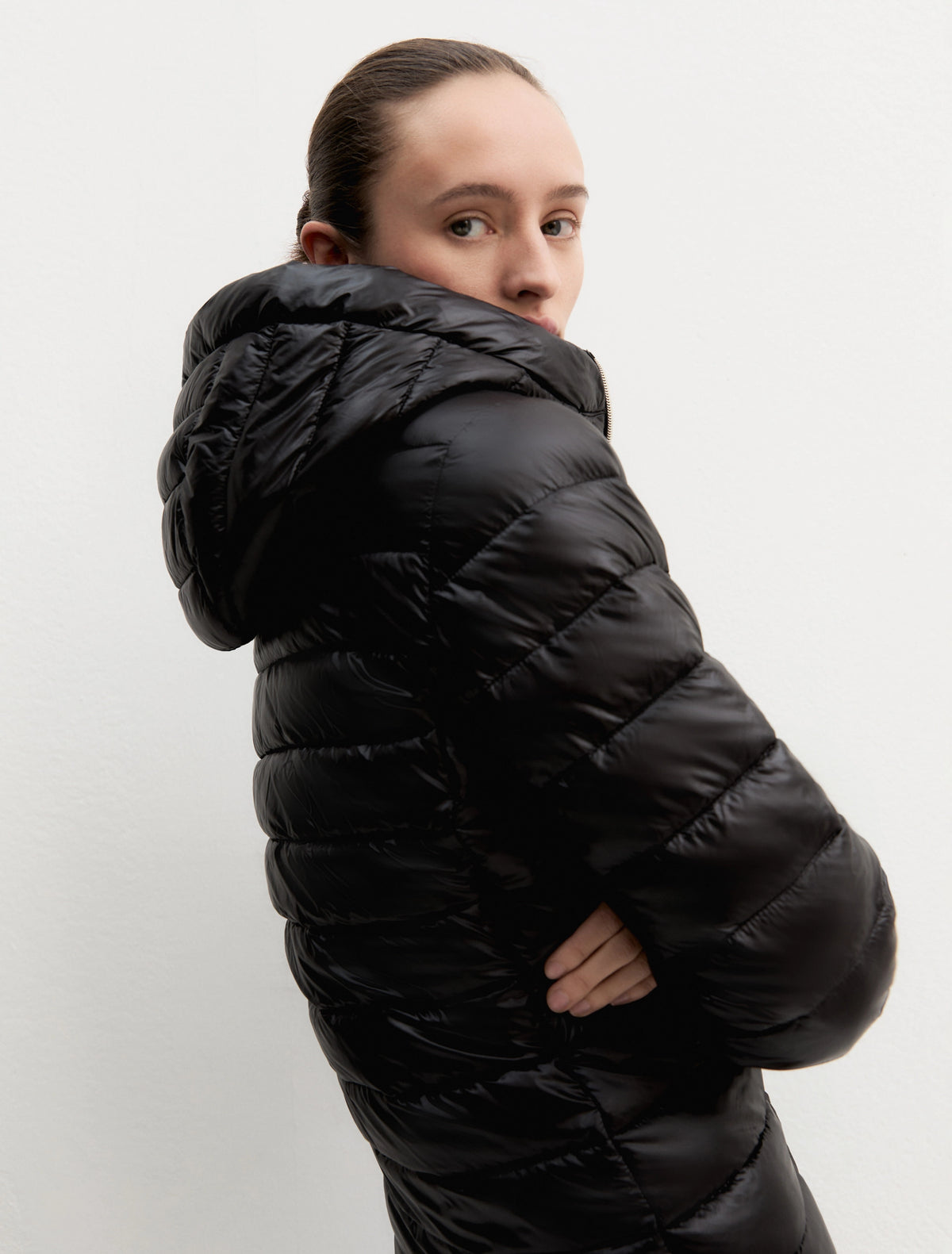 Emme Marella piumino nero - EMMONCIA