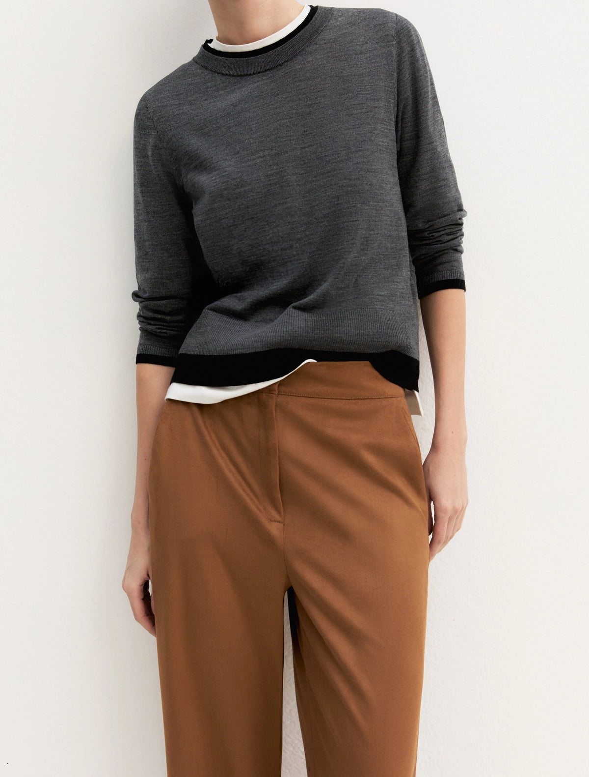 Emme Marella pantaloni suede - EMMPALATO