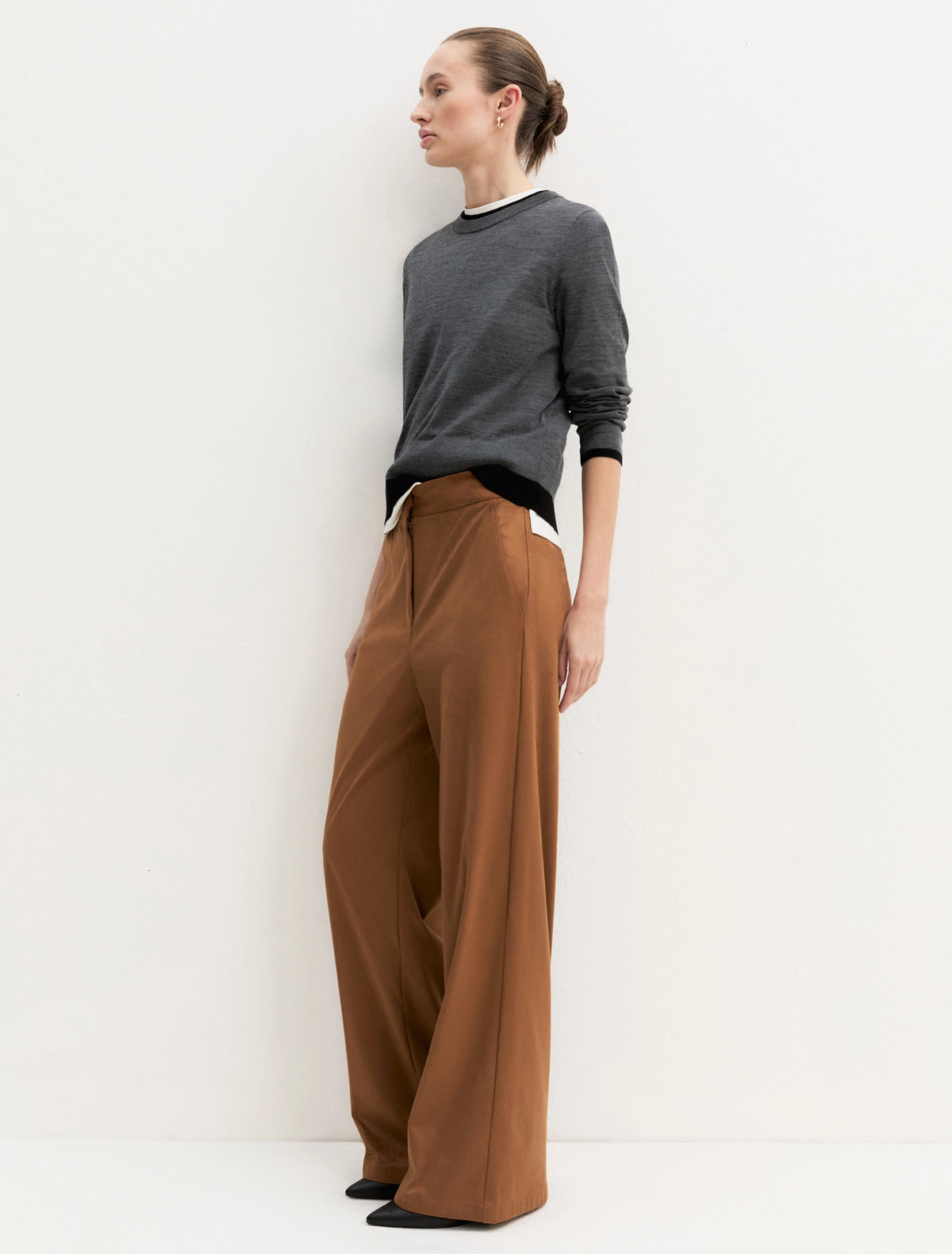 Emme Marella pantaloni suede - EMMPALATO