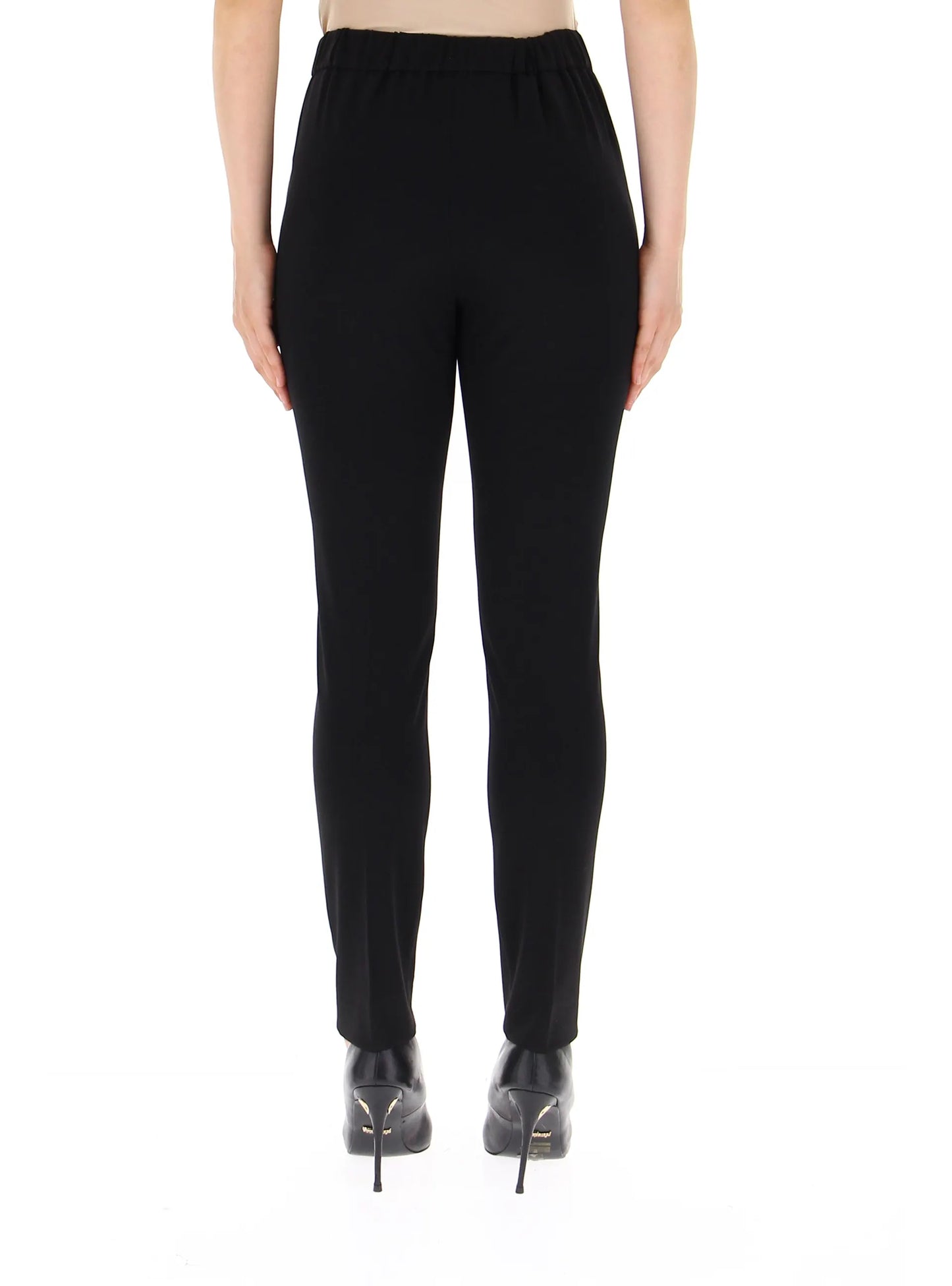 Emme Marella pantalone nero - Premium PANTALONE STRETTO from EMME MARELLA - Just €79.90! Shop now at Amaltea