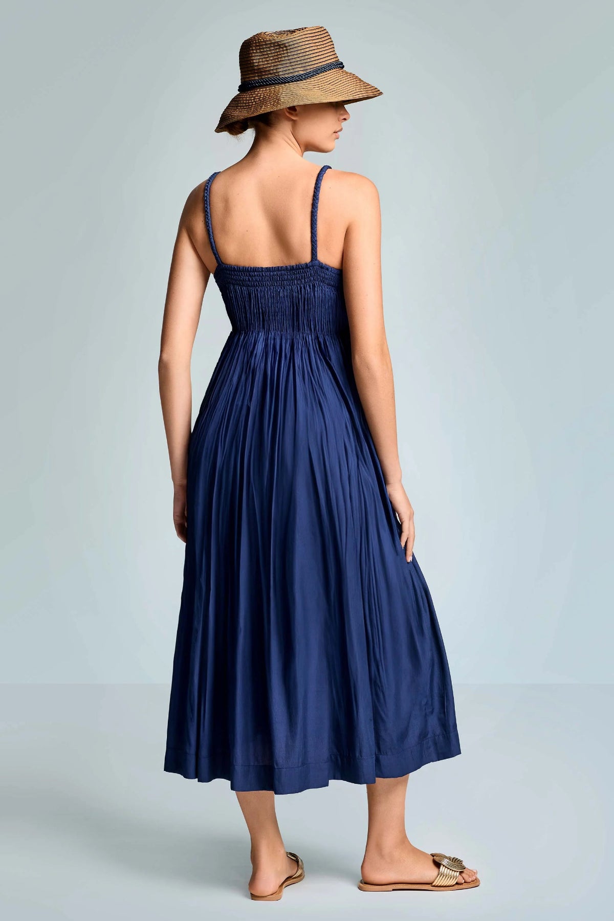 AbitolungobluIconiqueretro