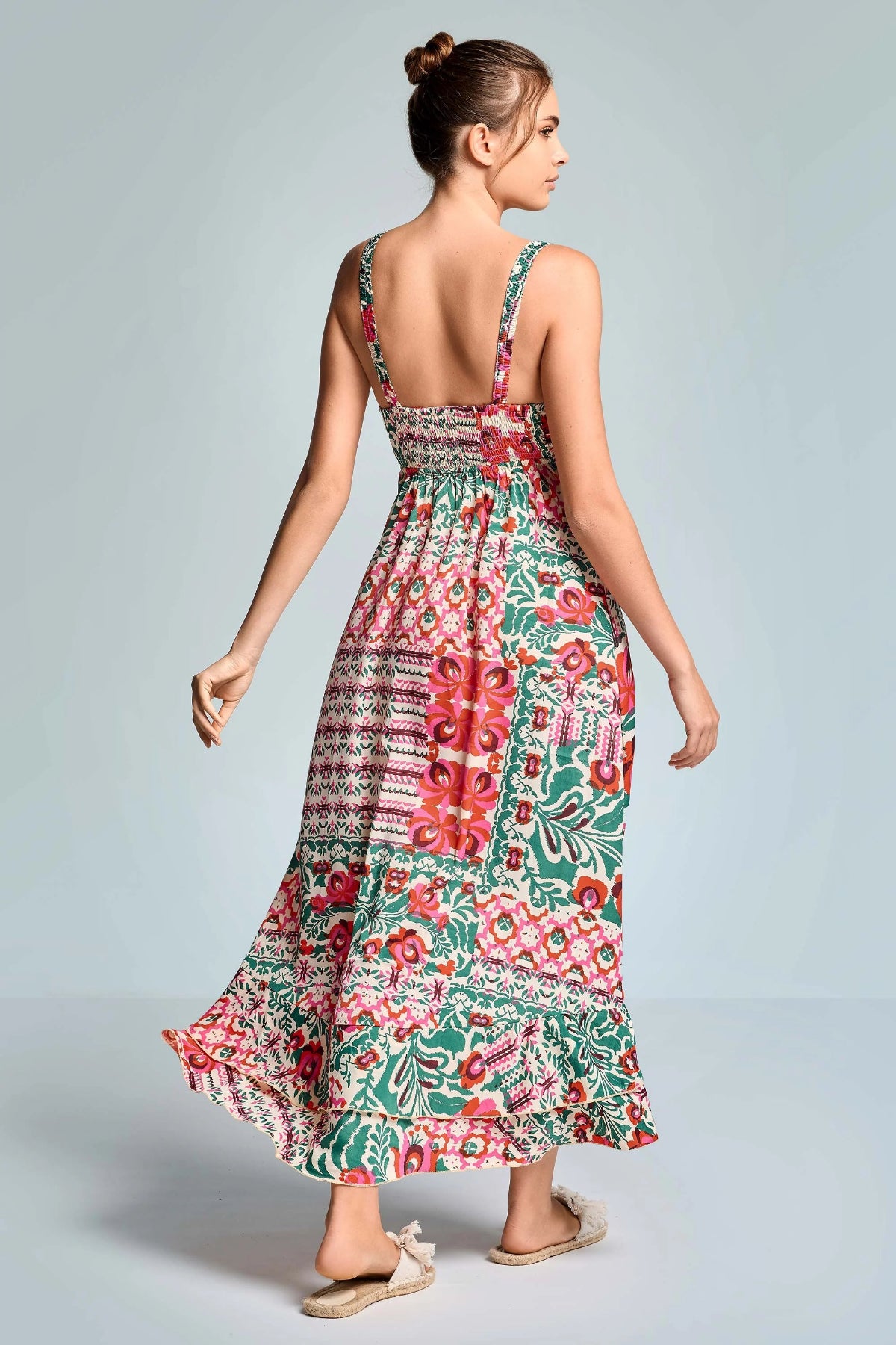 AbitolungoflorealeIconiqueretro