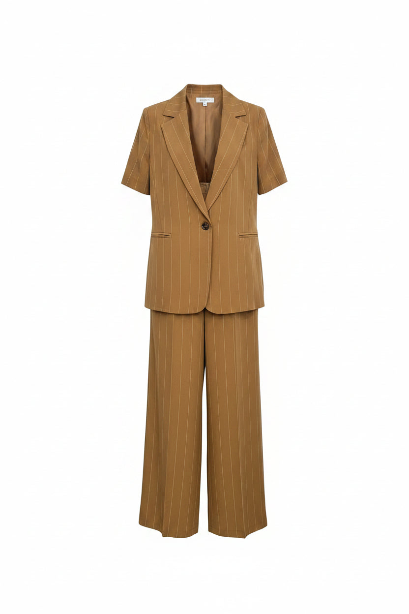 Blazer gessato Haveone- tailleur