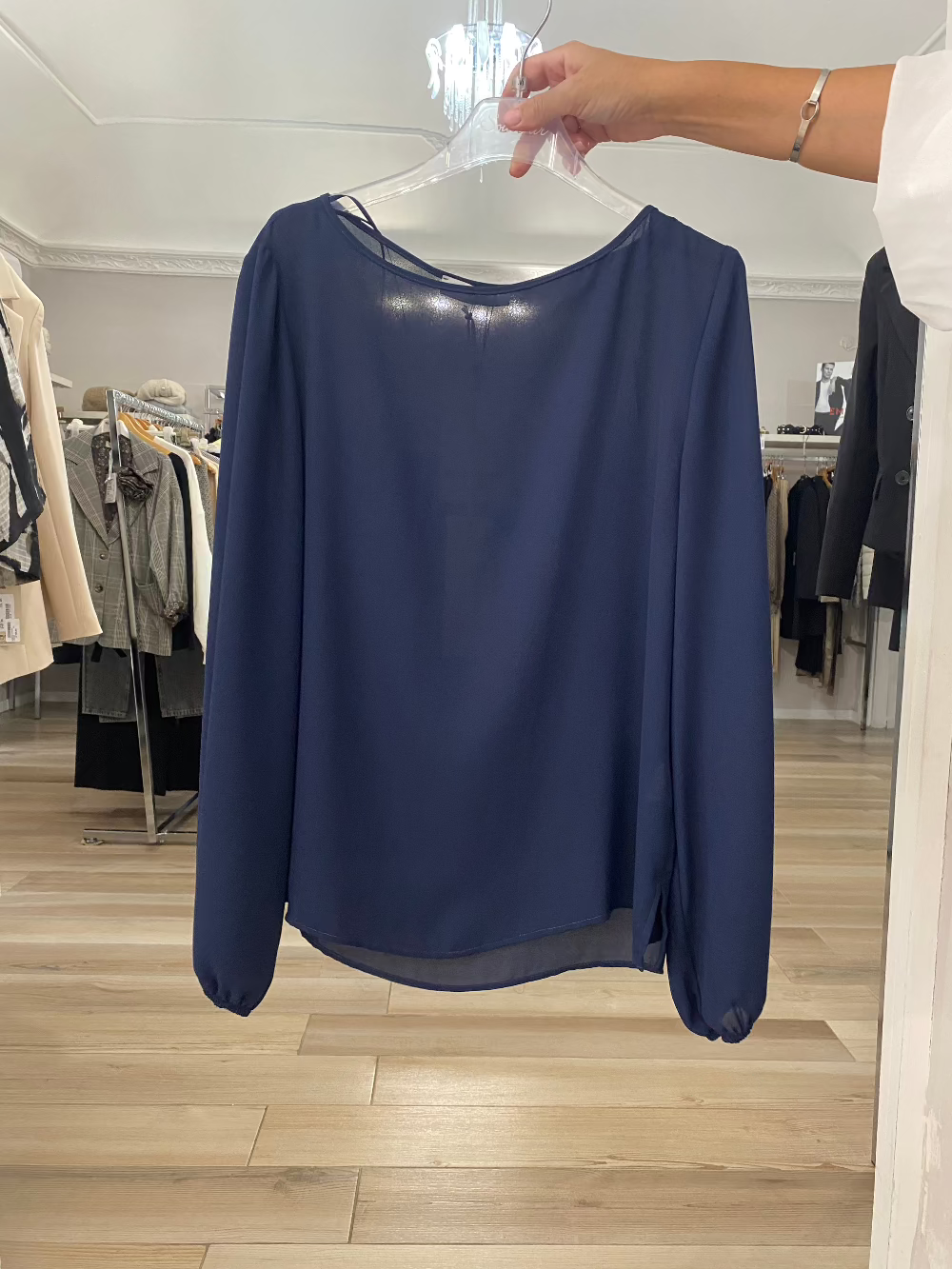 Blusa blu Maryley