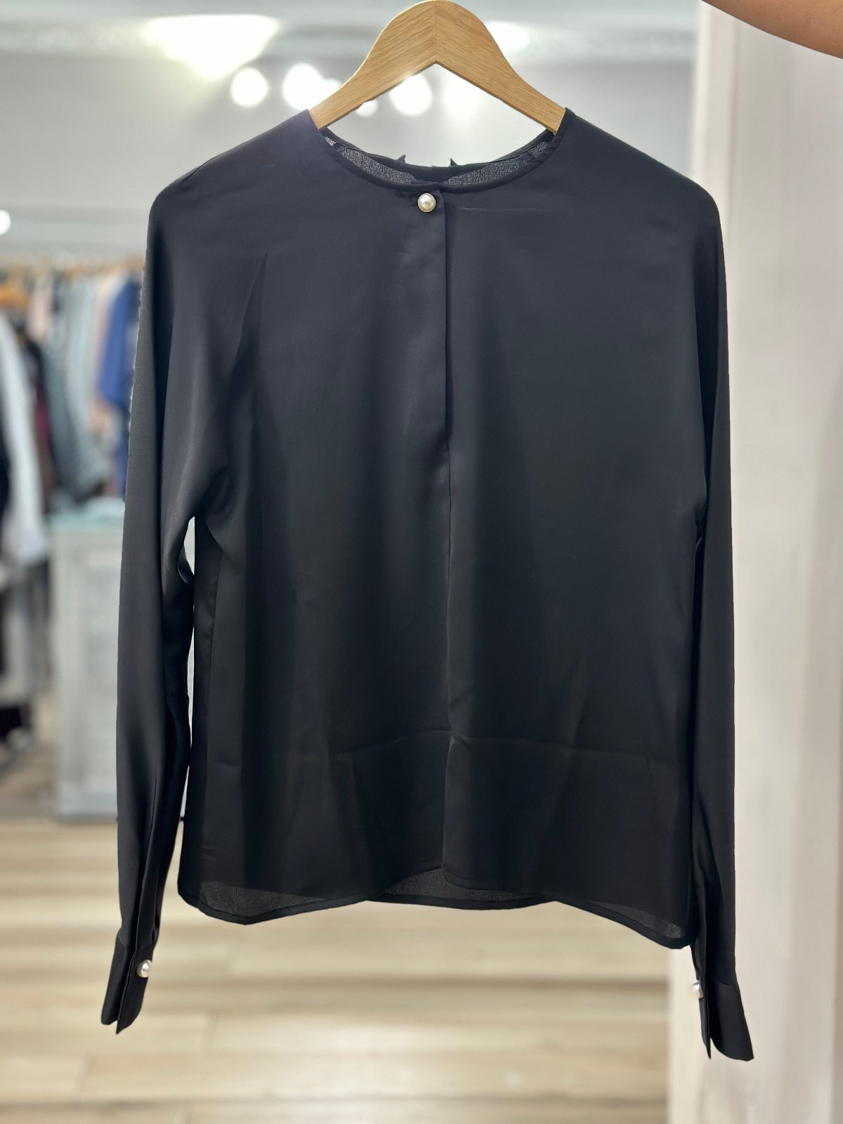 Blusa nera Kocca