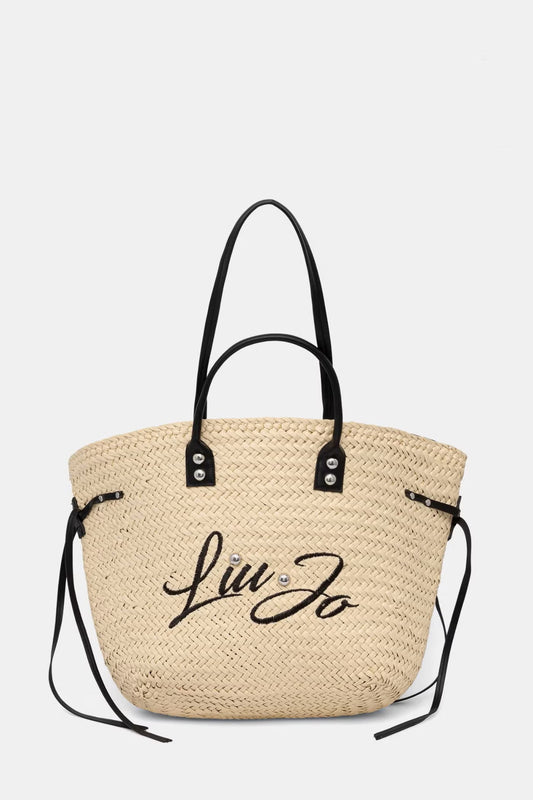 Borsa_mare_Liu_Jo_in_rafia