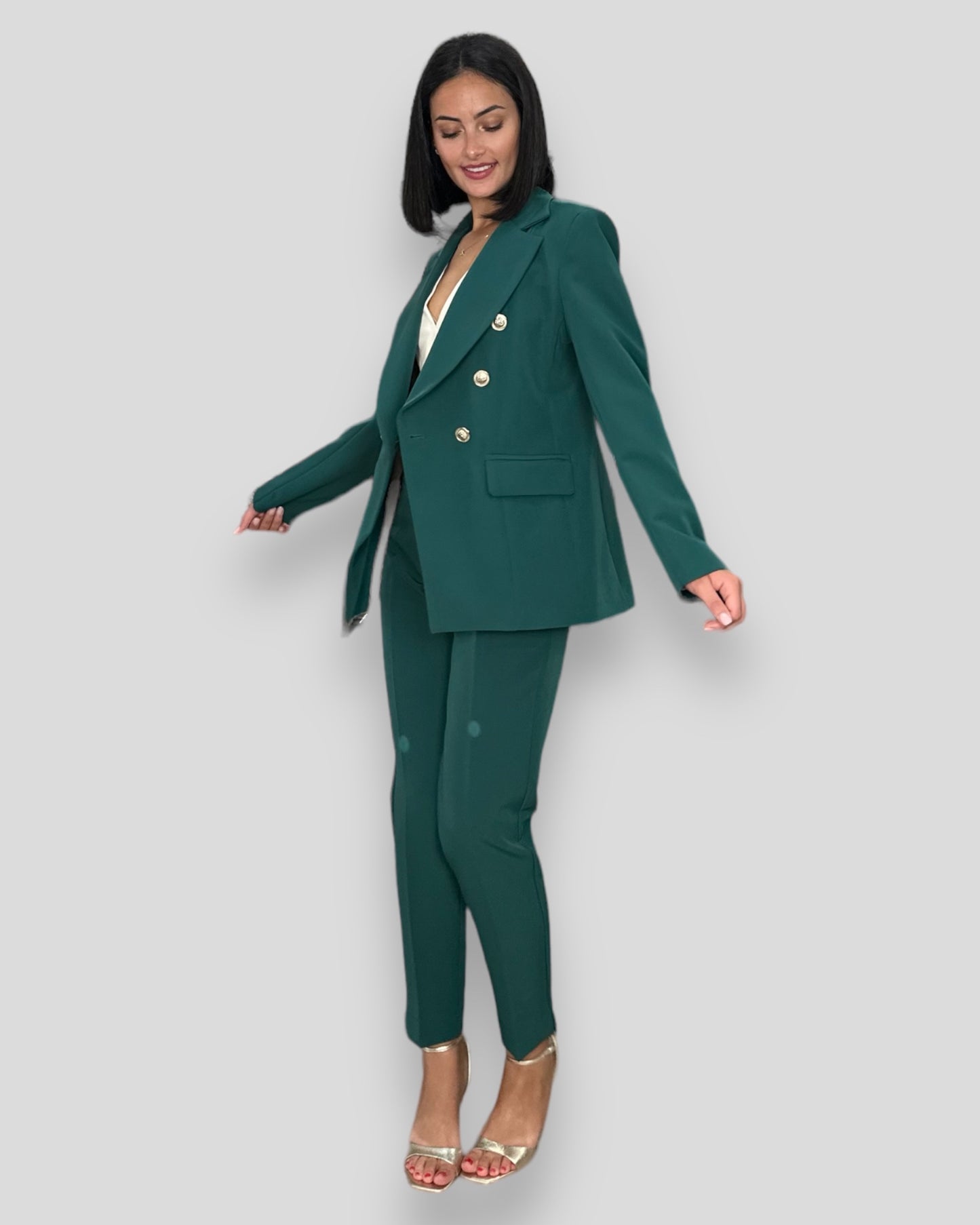 Maryley giacca doppiopetto verde - Premium BLAZER from MARYLEY - Just €126! Shop now at Amaltea