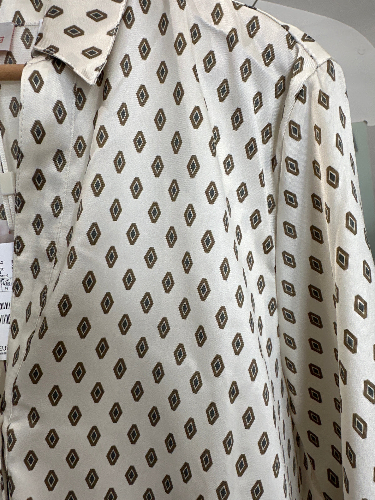 Camicia Emme Emmduomo - geometrica - verde-dettaglio