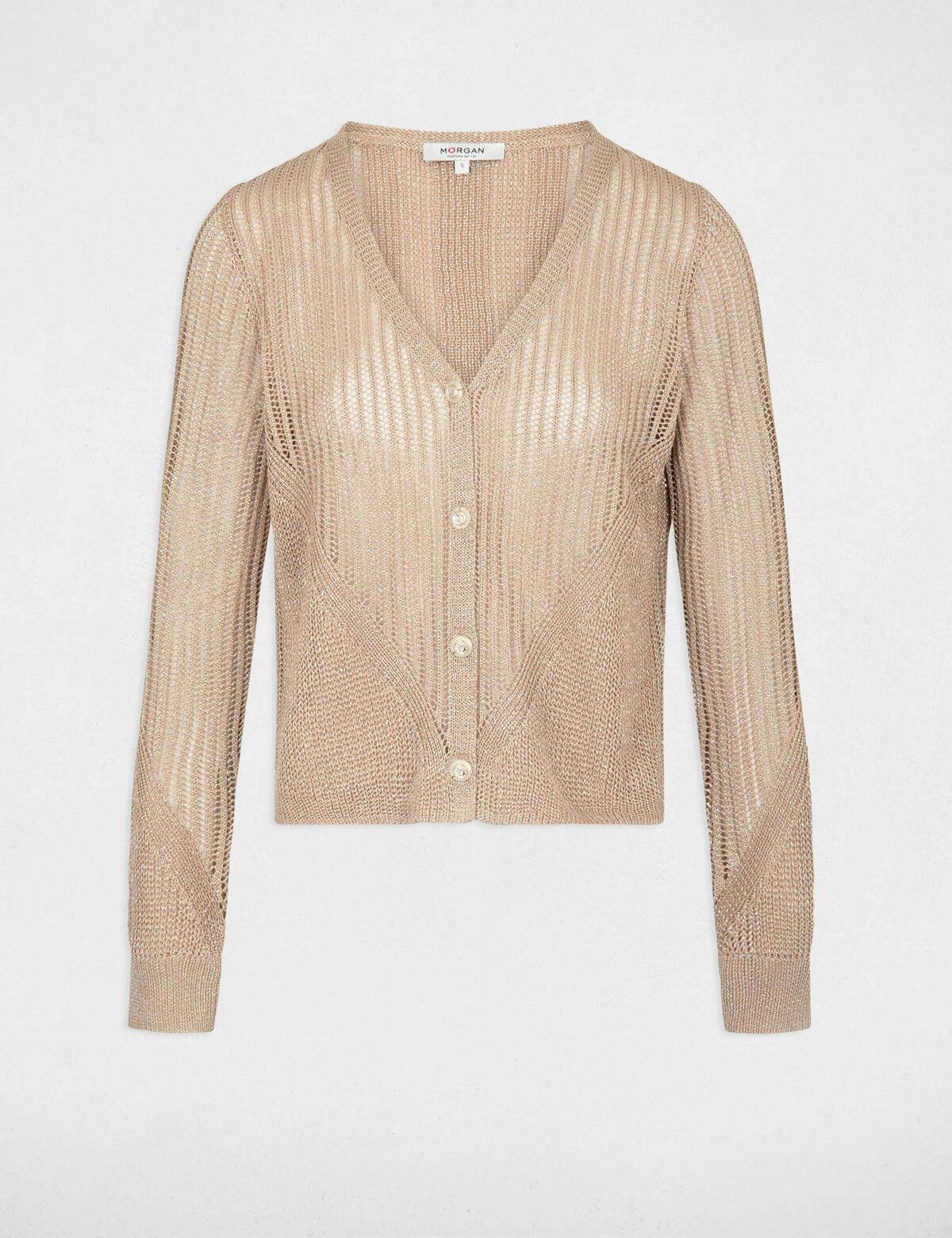 Cardigan lurex Morgan-dettaglio